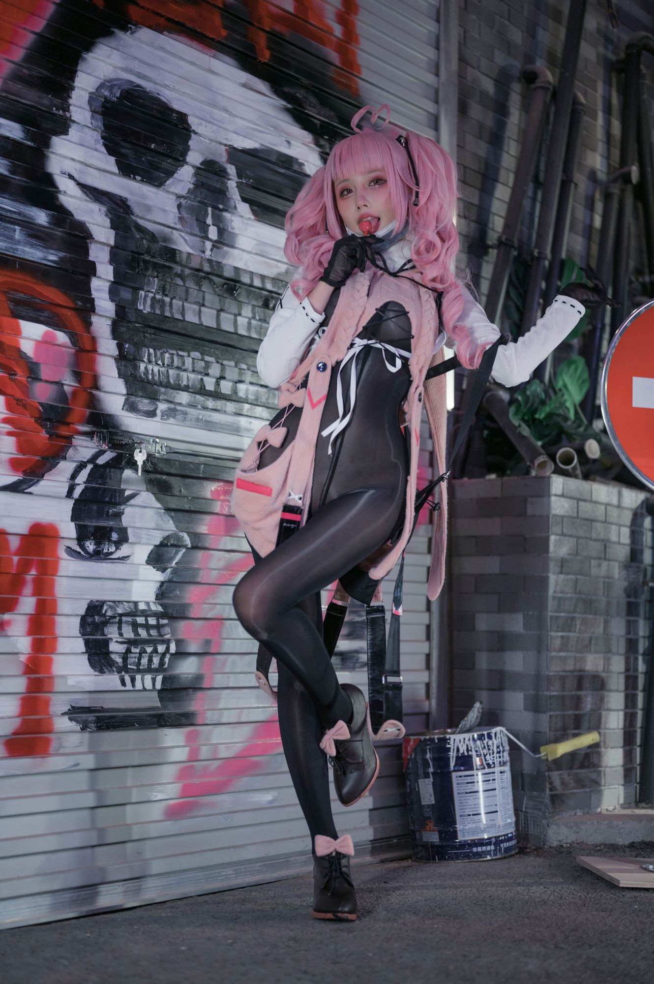 No.051 - 交错战线 粉毛卡提娜 [93P]-coswz-cos王者