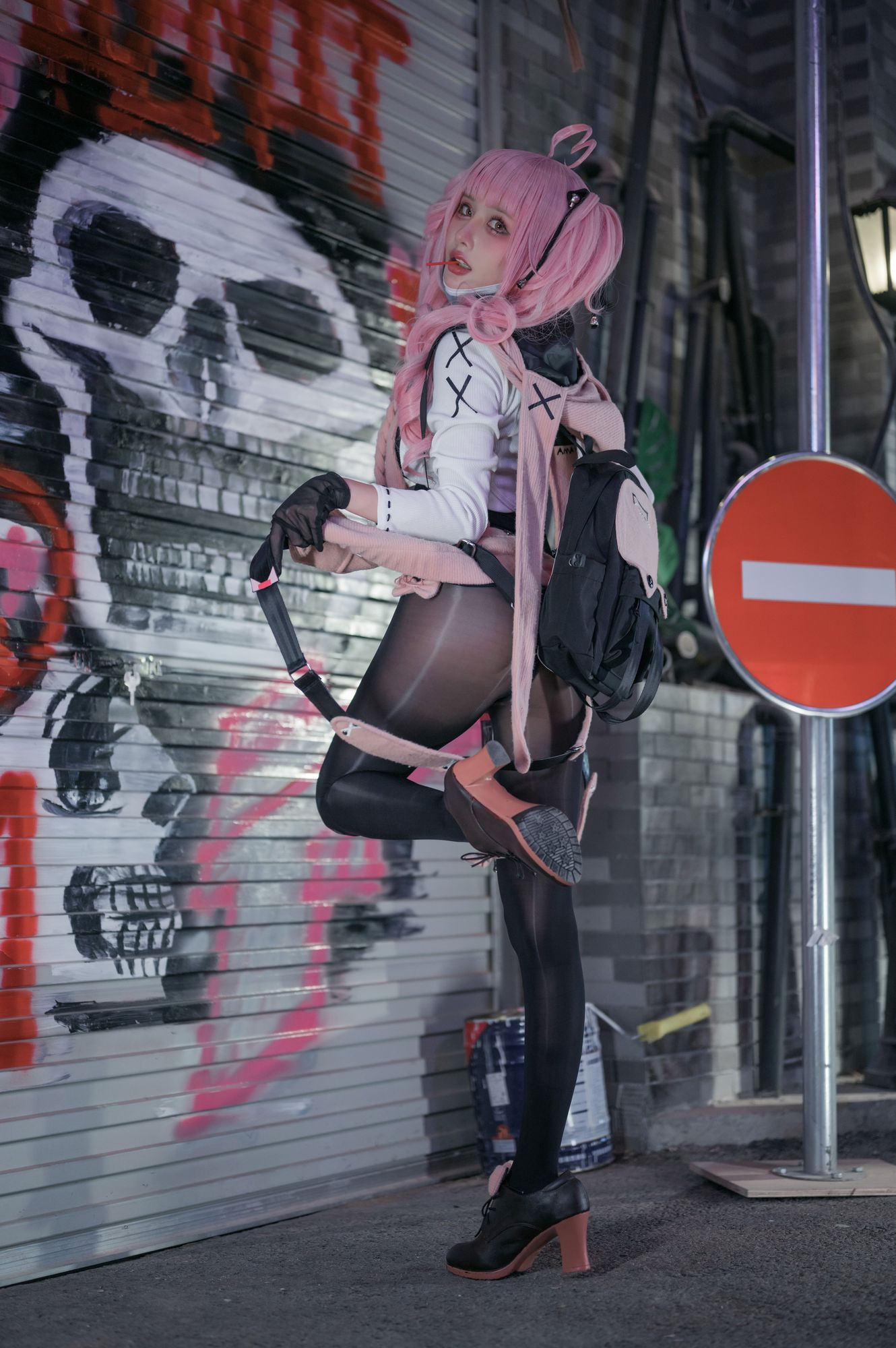 图片[3]-No.051 – 交错战线 粉毛卡提娜 [93P]-coswz-cos王者