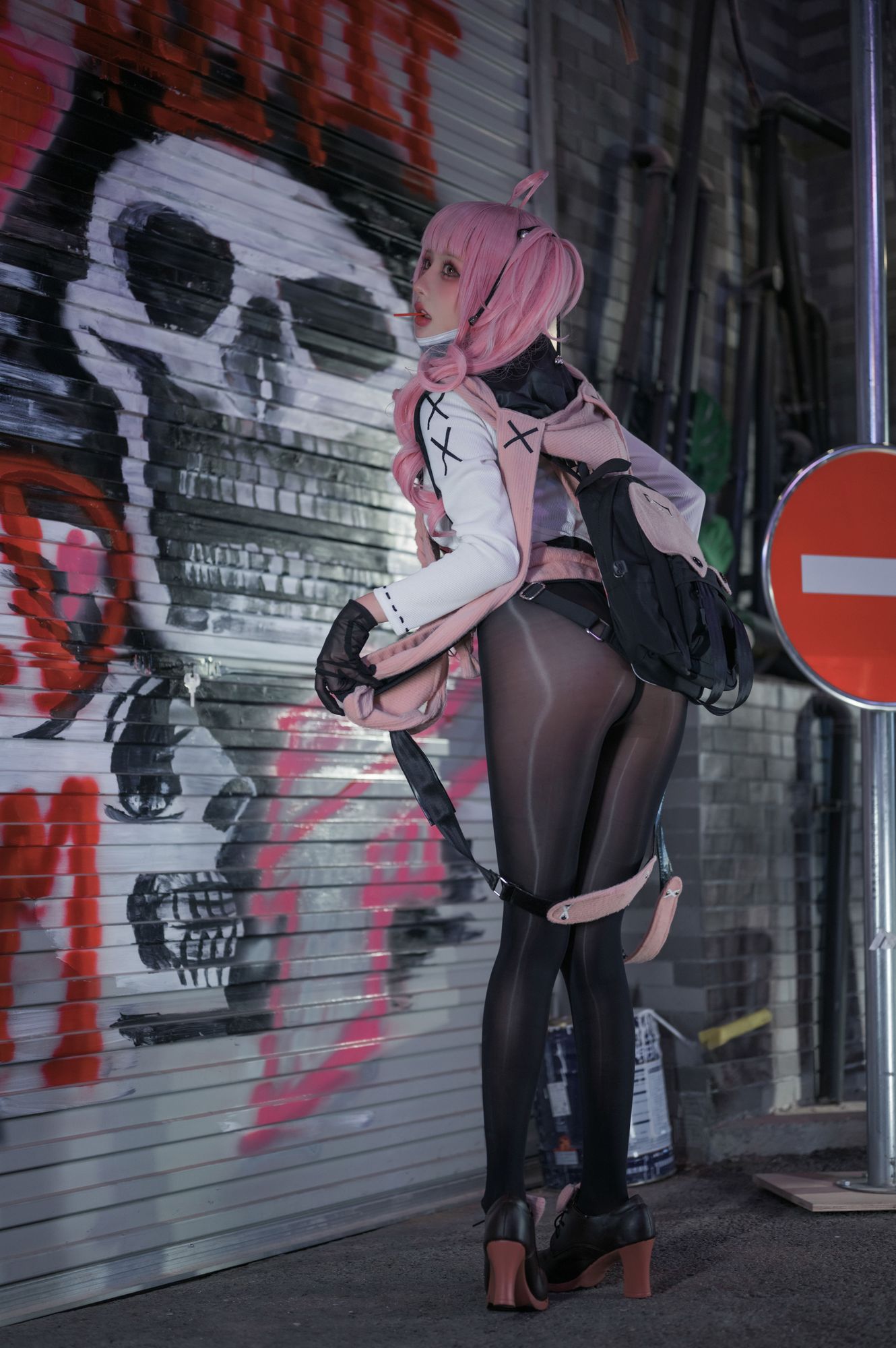 图片[4]-No.051 – 交错战线 粉毛卡提娜 [93P]-coswz-cos王者