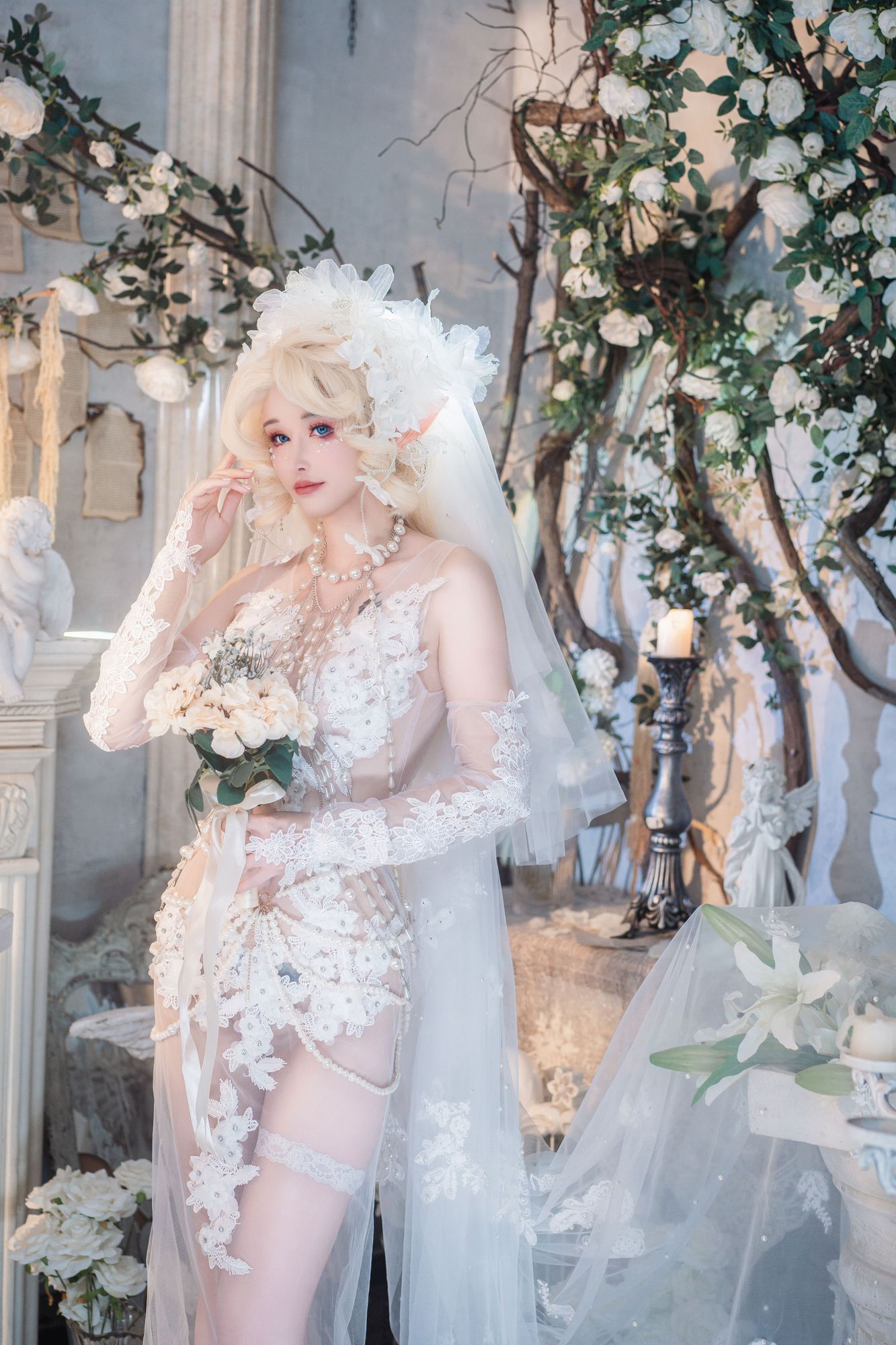 图片[66]-No.053 – 妖精の花嫁 [71P 1V]-coswz-cos王者