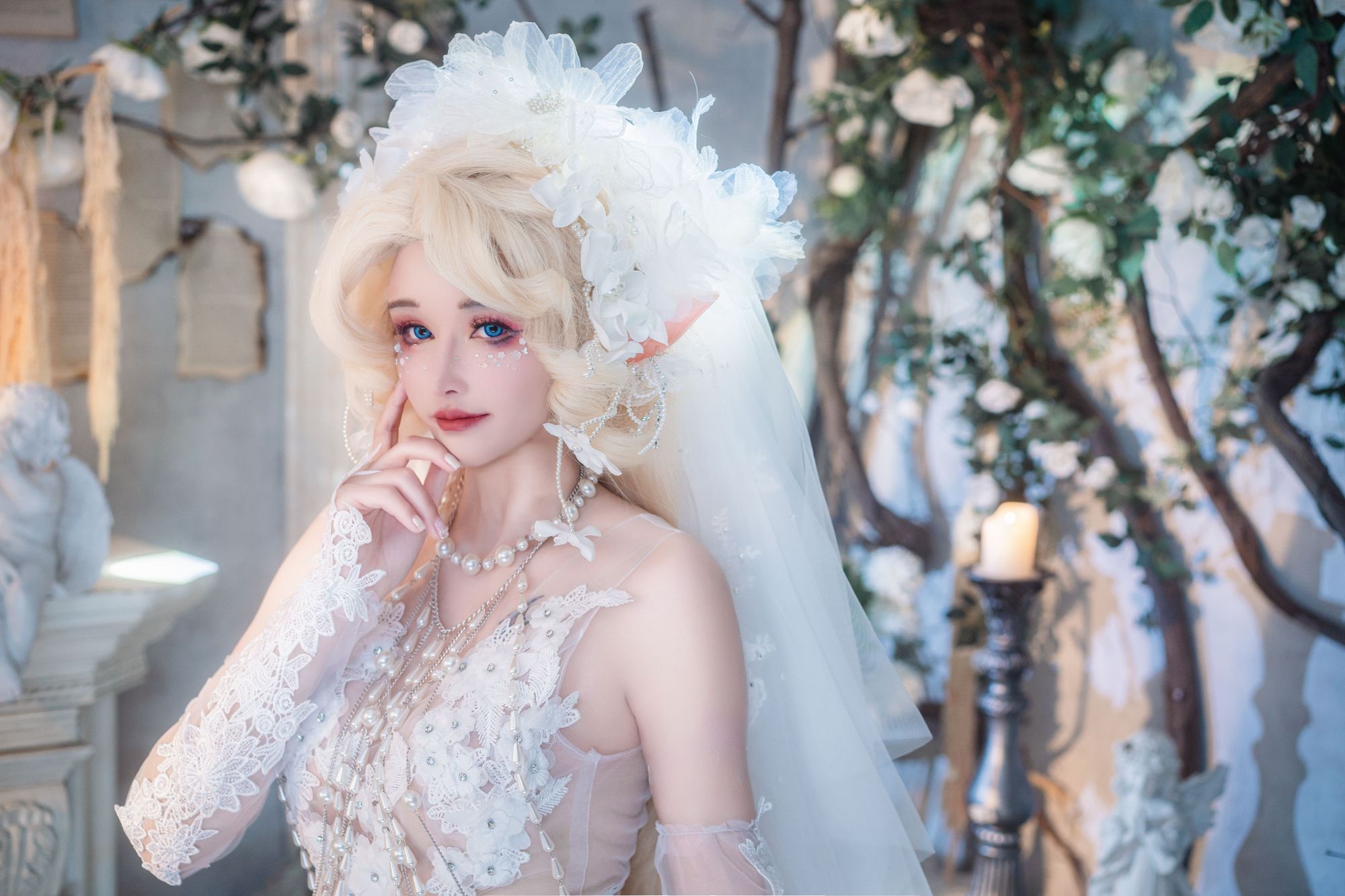 图片[60]-No.053 – 妖精の花嫁 [71P 1V]-coswz-cos王者