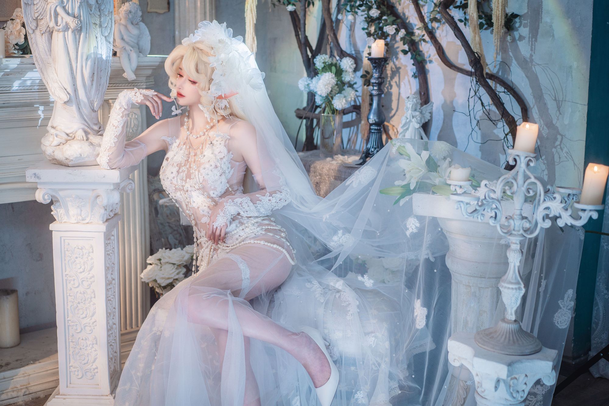 图片[51]-No.053 – 妖精の花嫁 [71P 1V]-coswz-cos王者