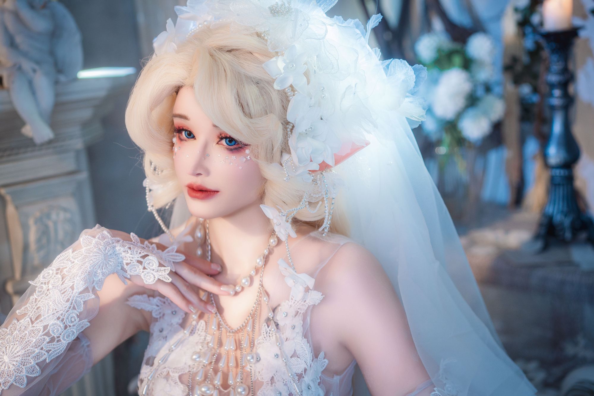 图片[52]-No.053 – 妖精の花嫁 [71P 1V]-coswz-cos王者