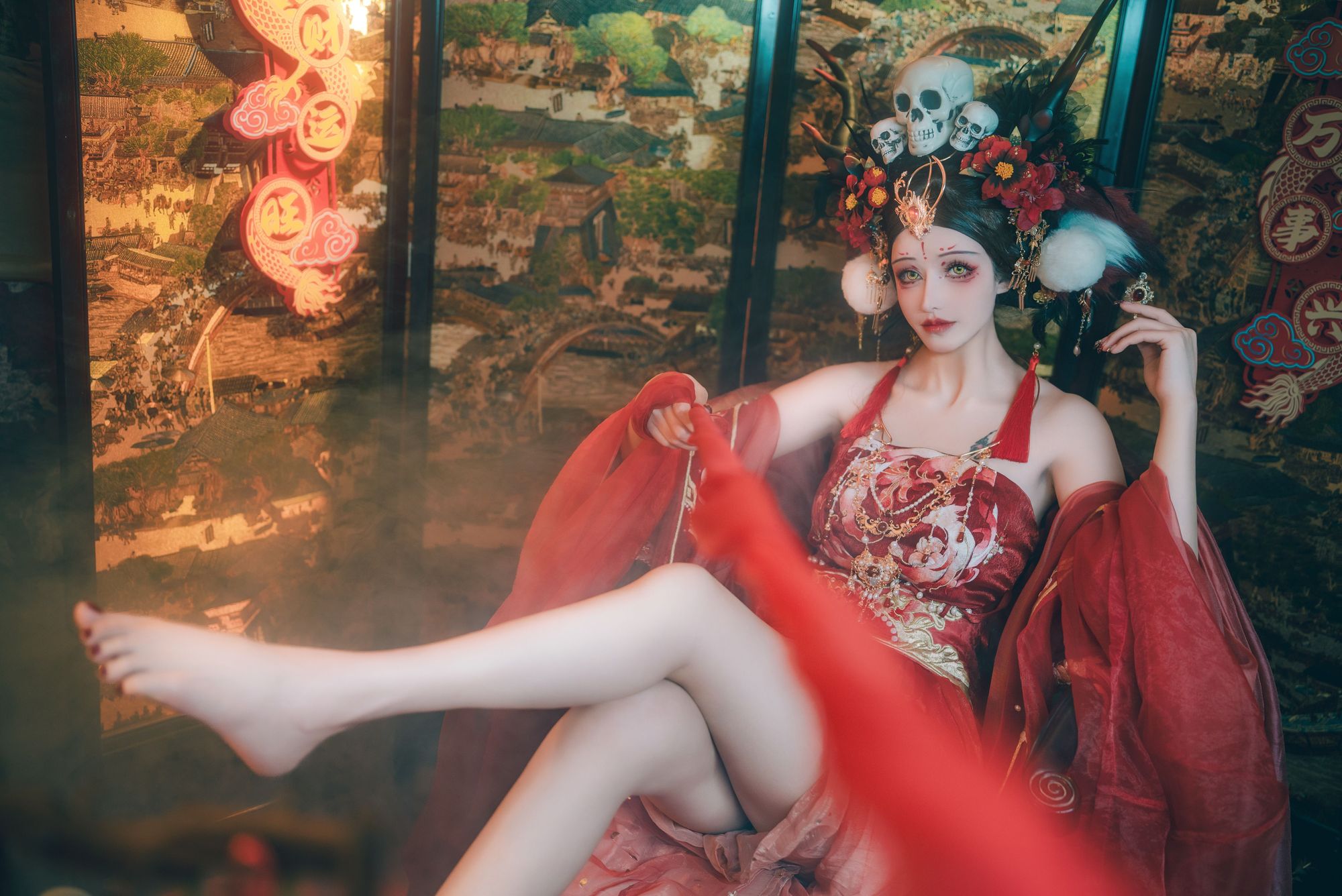 图片[7]-No.054 – 闯进我家的凶凶年兽 [214P 2V]-coswz-cos王者