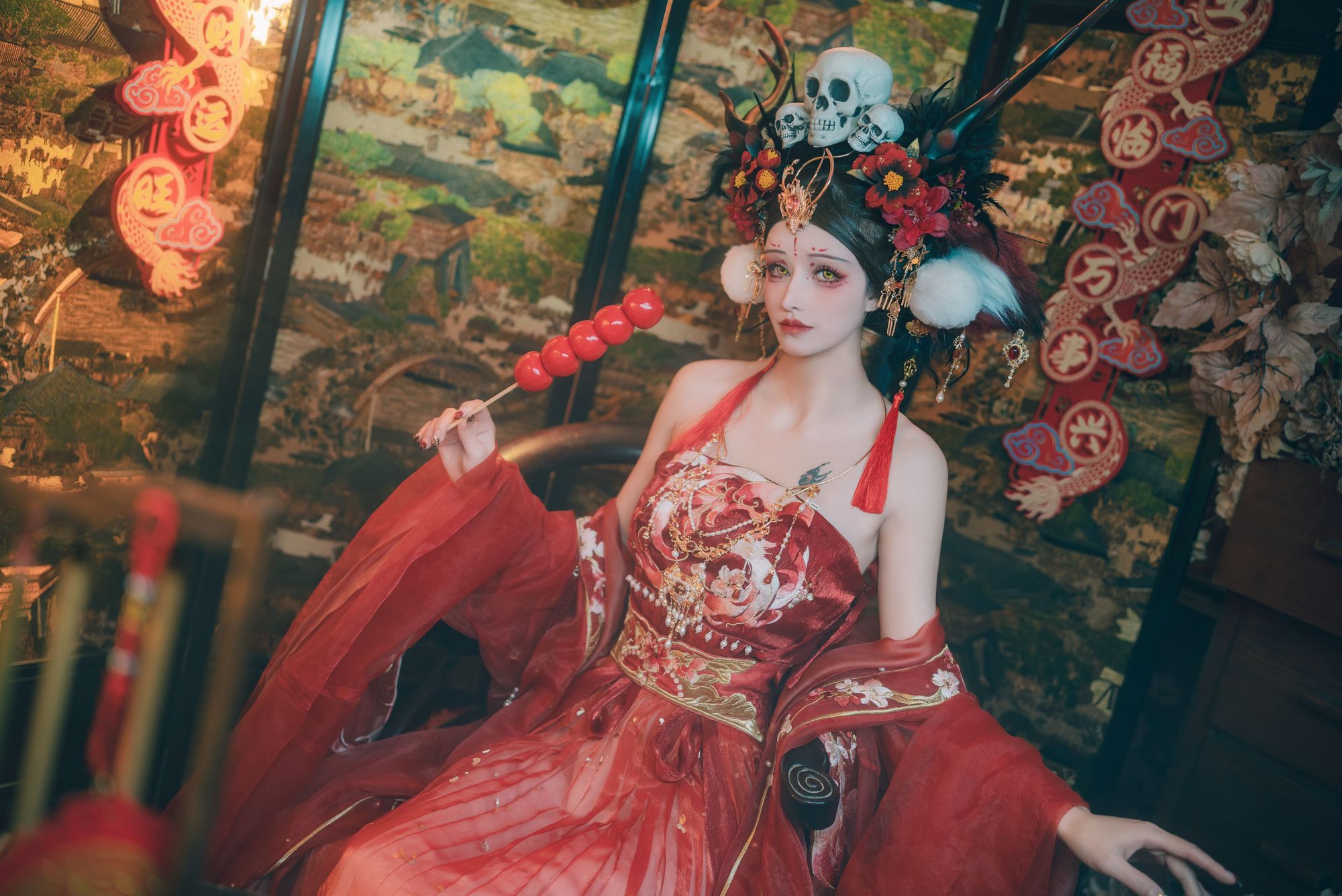 图片[10]-No.054 – 闯进我家的凶凶年兽 [214P 2V]-coswz-cos王者