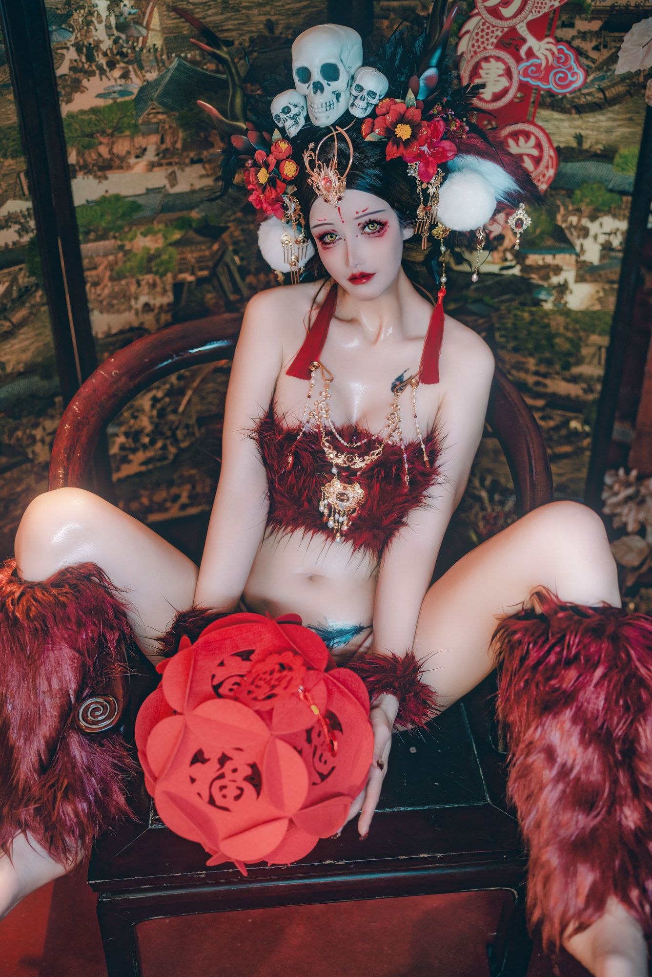 图片[181]-No.054 – 闯进我家的凶凶年兽 [214P 2V]-coswz-cos王者