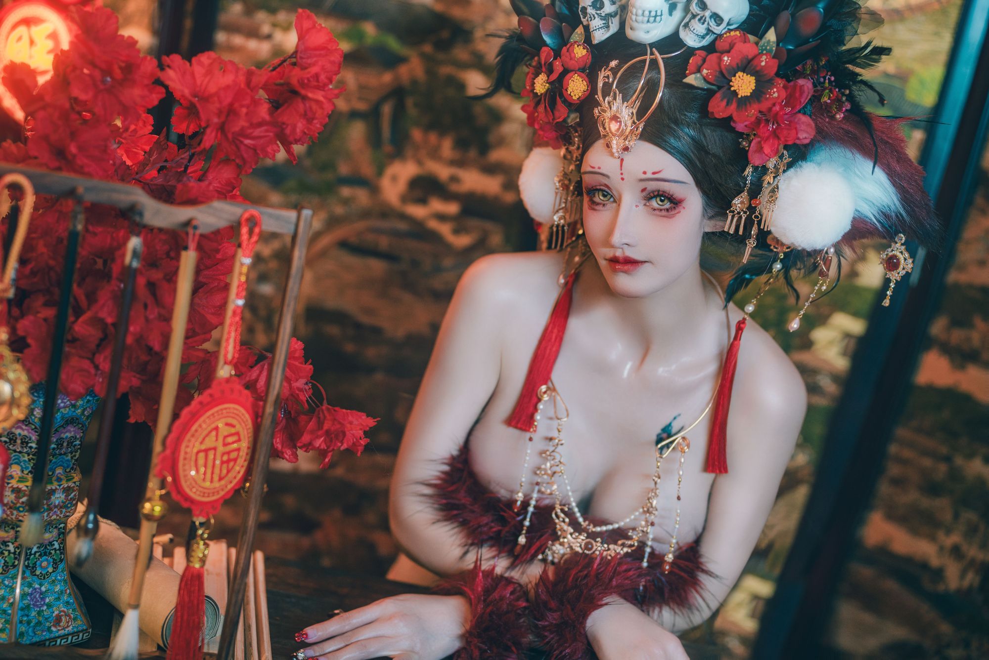 图片[167]-No.054 – 闯进我家的凶凶年兽 [214P 2V]-coswz-cos王者