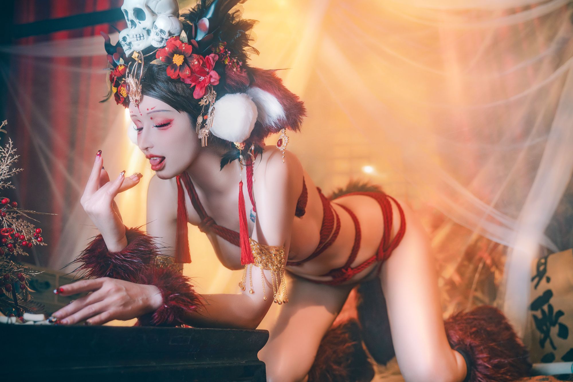 图片[149]-No.054 – 闯进我家的凶凶年兽 [214P 2V]-coswz-cos王者