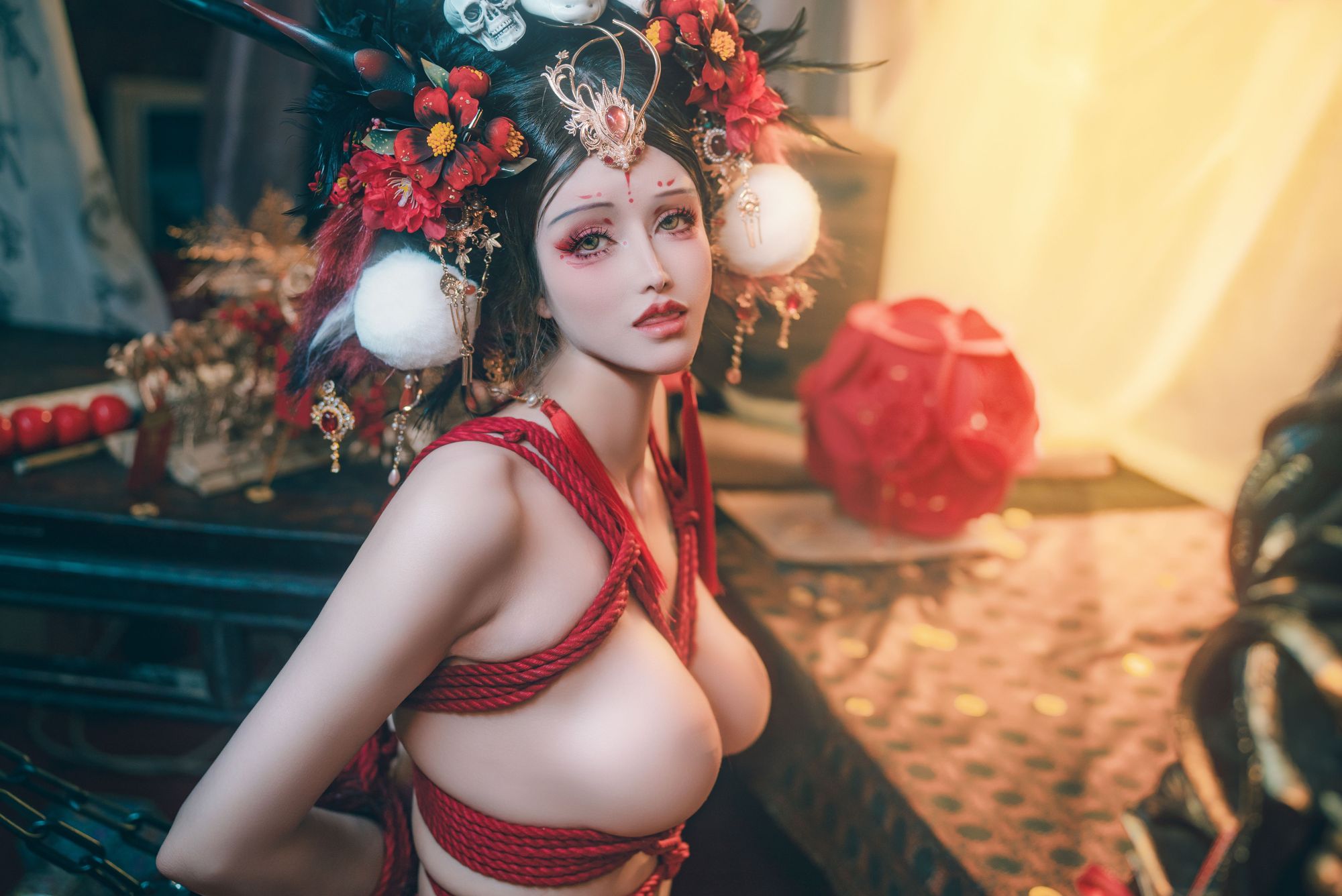 图片[135]-No.054 – 闯进我家的凶凶年兽 [214P 2V]-coswz-cos王者