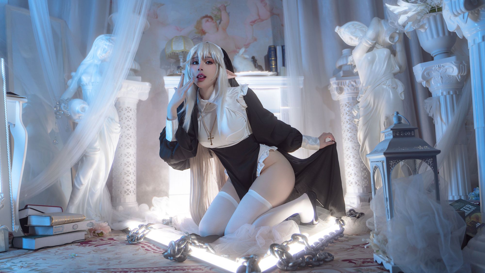 No.060 – 堕落修女 [61P]-coswz-cos王者