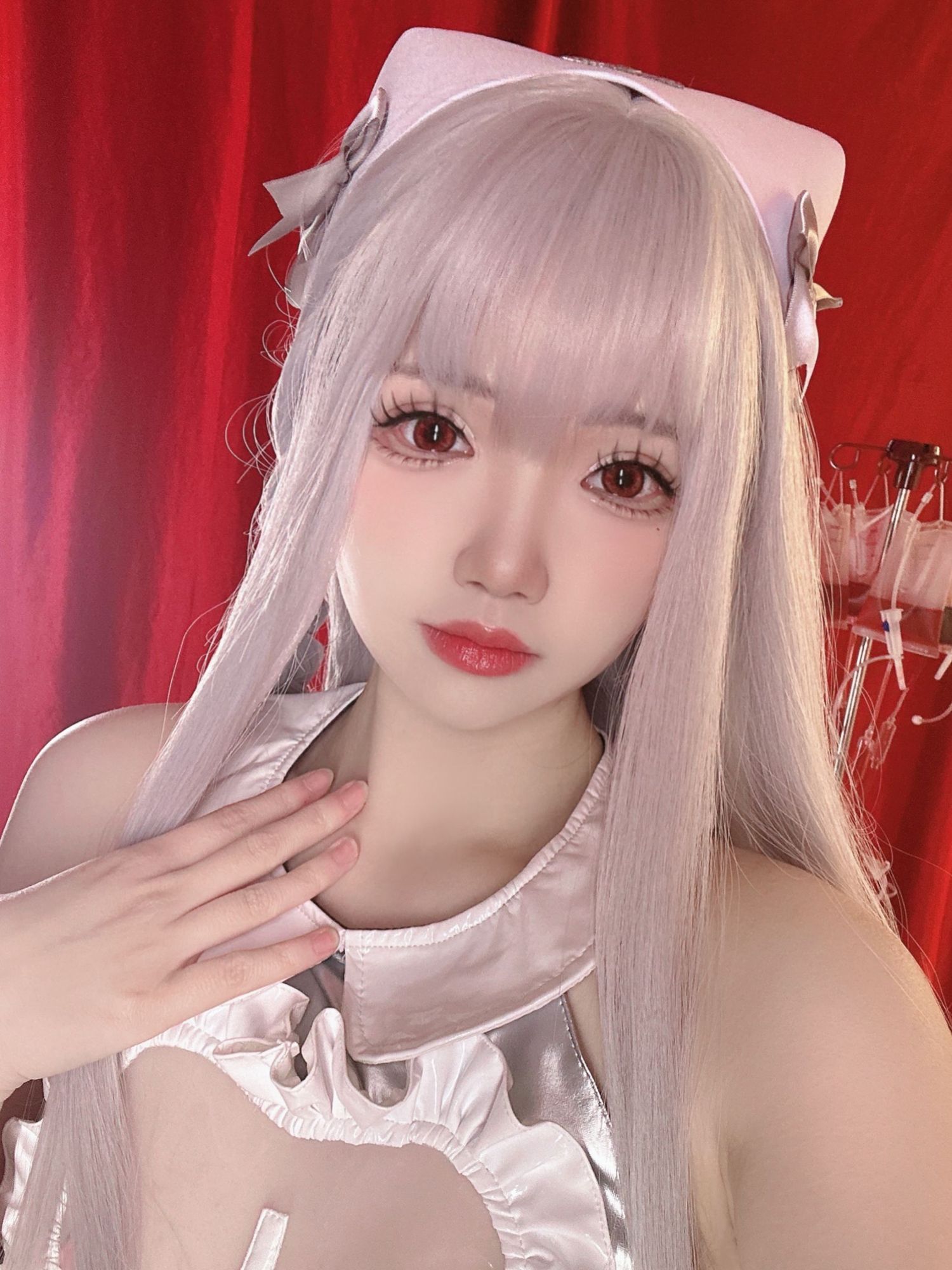 图片[14]-No.064 – 银发魔女护士 实习日记 [74P 6V]-coswz-cos王者