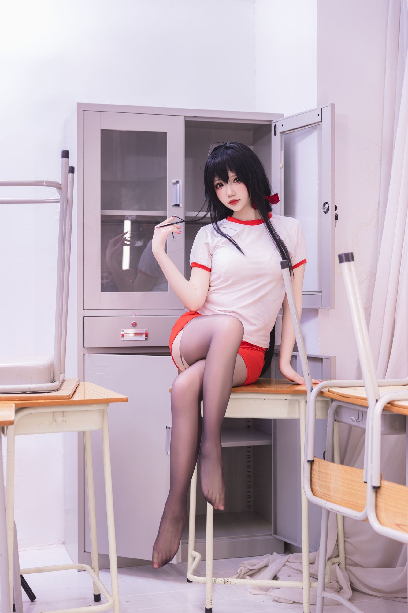 No.066 – 碧蓝航线 大凤 体操服 [55P]-coswz-cos王者