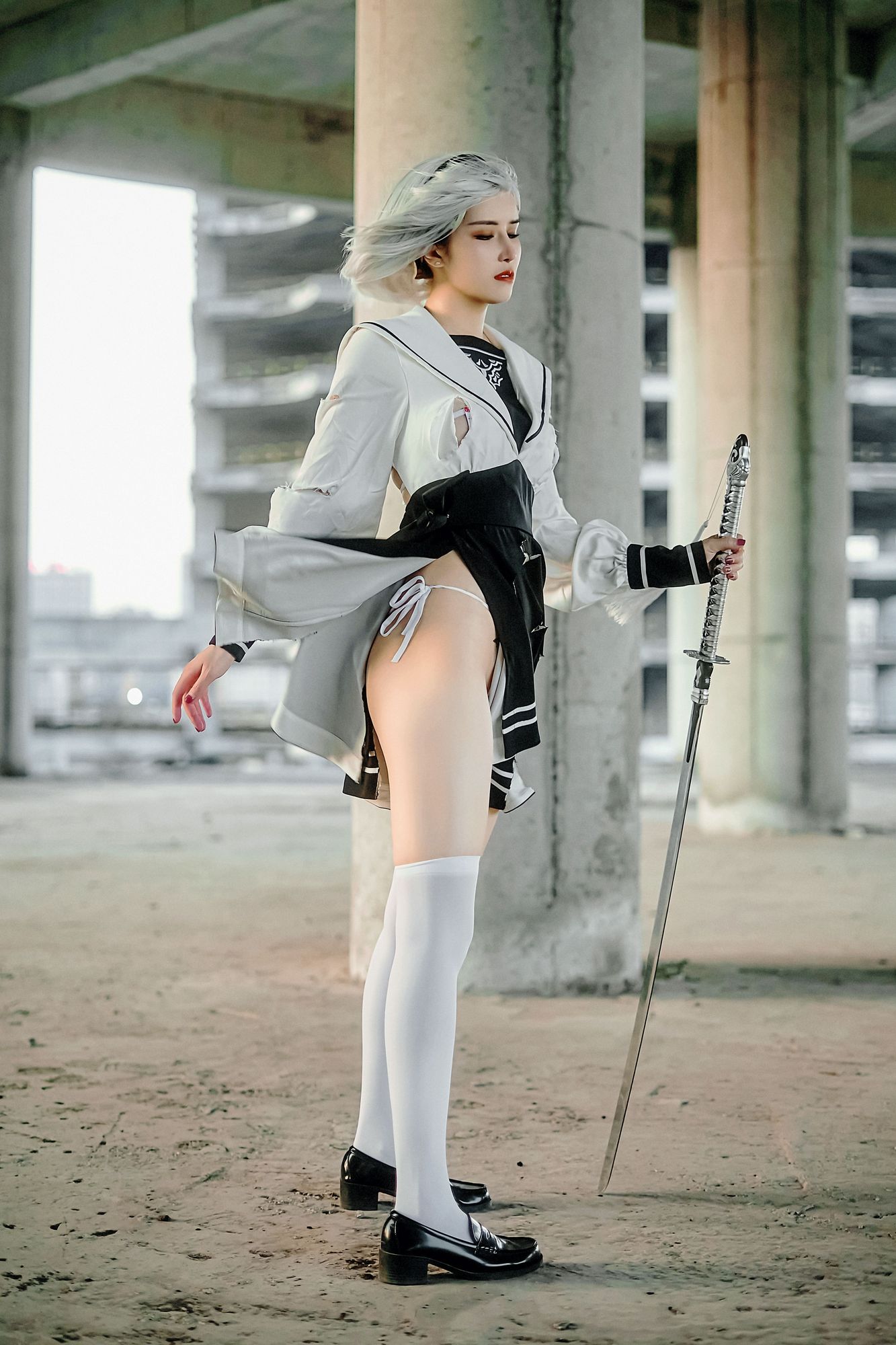 图片[3]-No.069 – 尼尔：机械纪元 2B废墟 [33P 1V]-coswz-cos王者