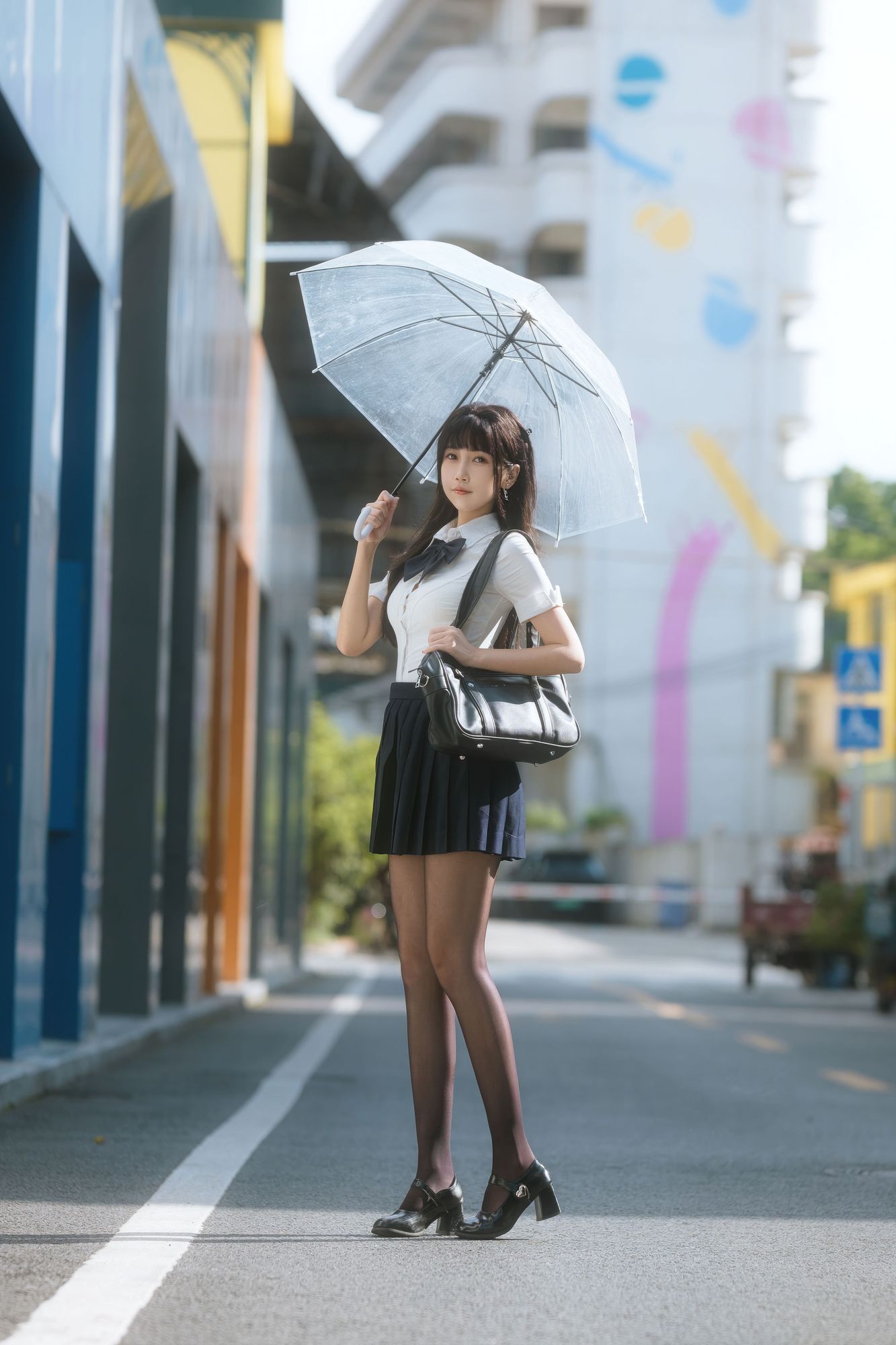 No.070 - JK学妹户外 [59P]-coswz-cos王者