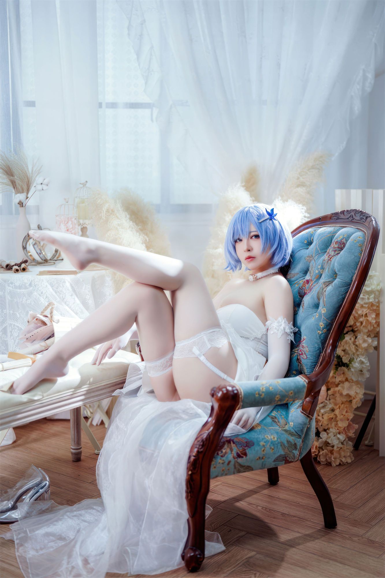 图片[2]-No.070 – 碧蓝航线 恰巴耶夫 白骑兵的旋律礼服 [64P 2V]-coswz-cos王者