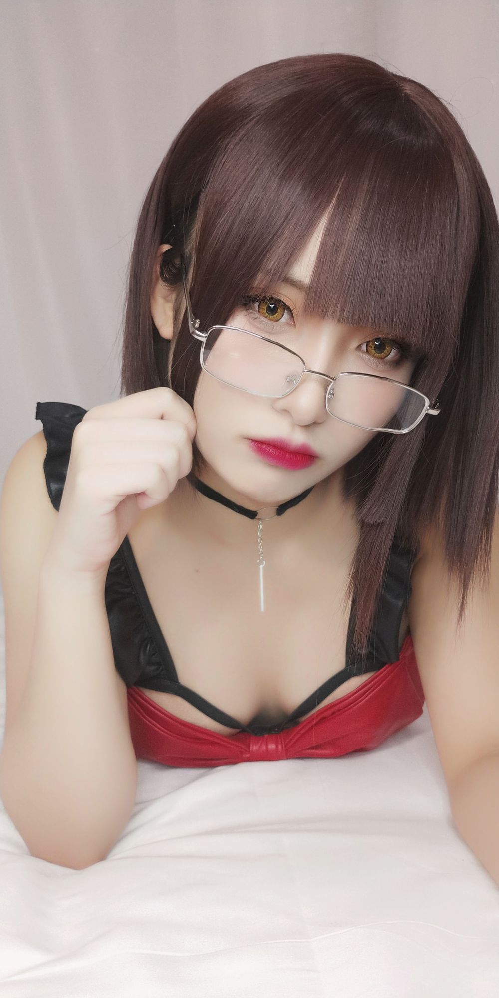 图片[3]-No.075 – 红色蝴蝶结妹妹 [99P 7V]-coswz-cos王者