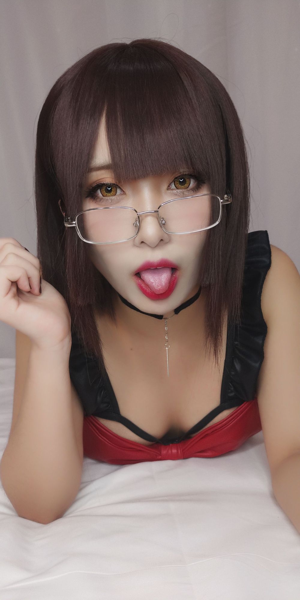 图片[2]-No.075 – 红色蝴蝶结妹妹 [99P 7V]-coswz-cos王者