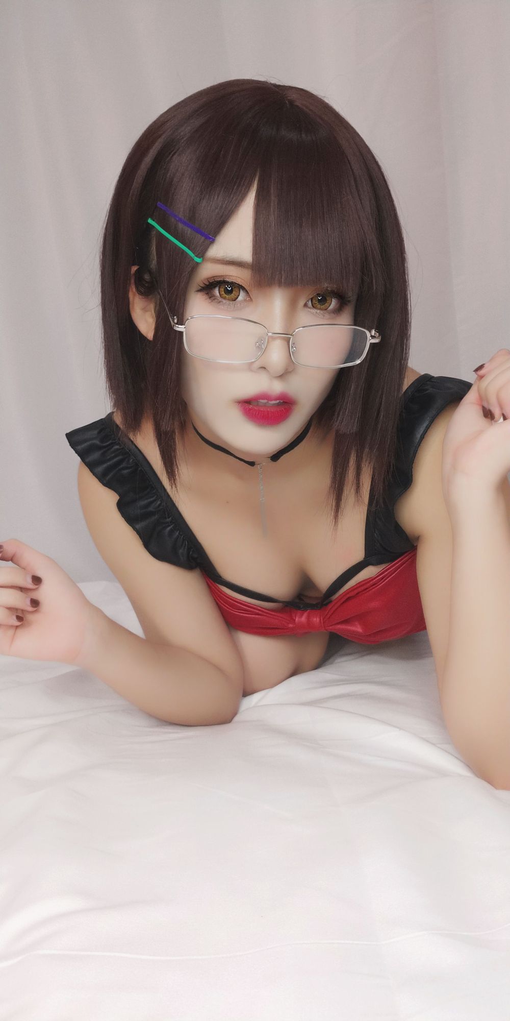 图片[91]-No.075 – 红色蝴蝶结妹妹 [99P 7V]-coswz-cos王者