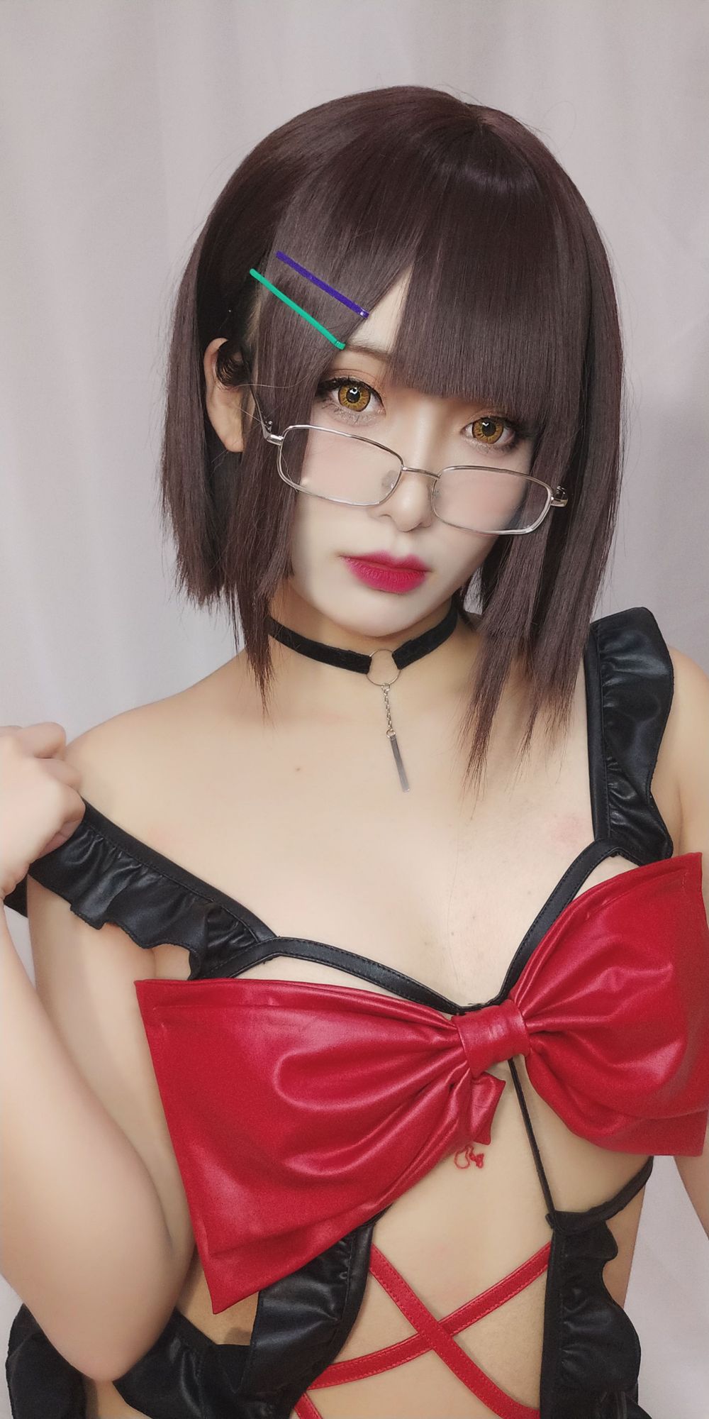 图片[71]-No.075 – 红色蝴蝶结妹妹 [99P 7V]-coswz-cos王者