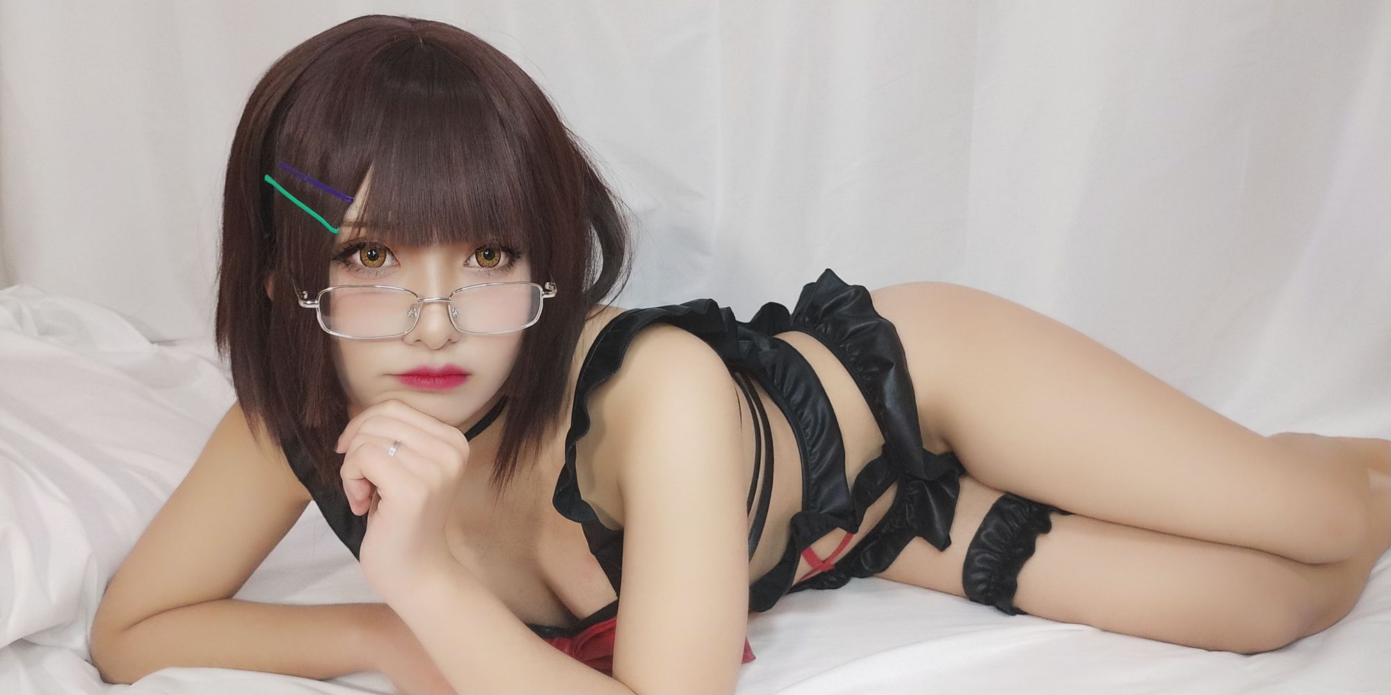 图片[18]-No.075 – 红色蝴蝶结妹妹 [99P 7V]-coswz-cos王者
