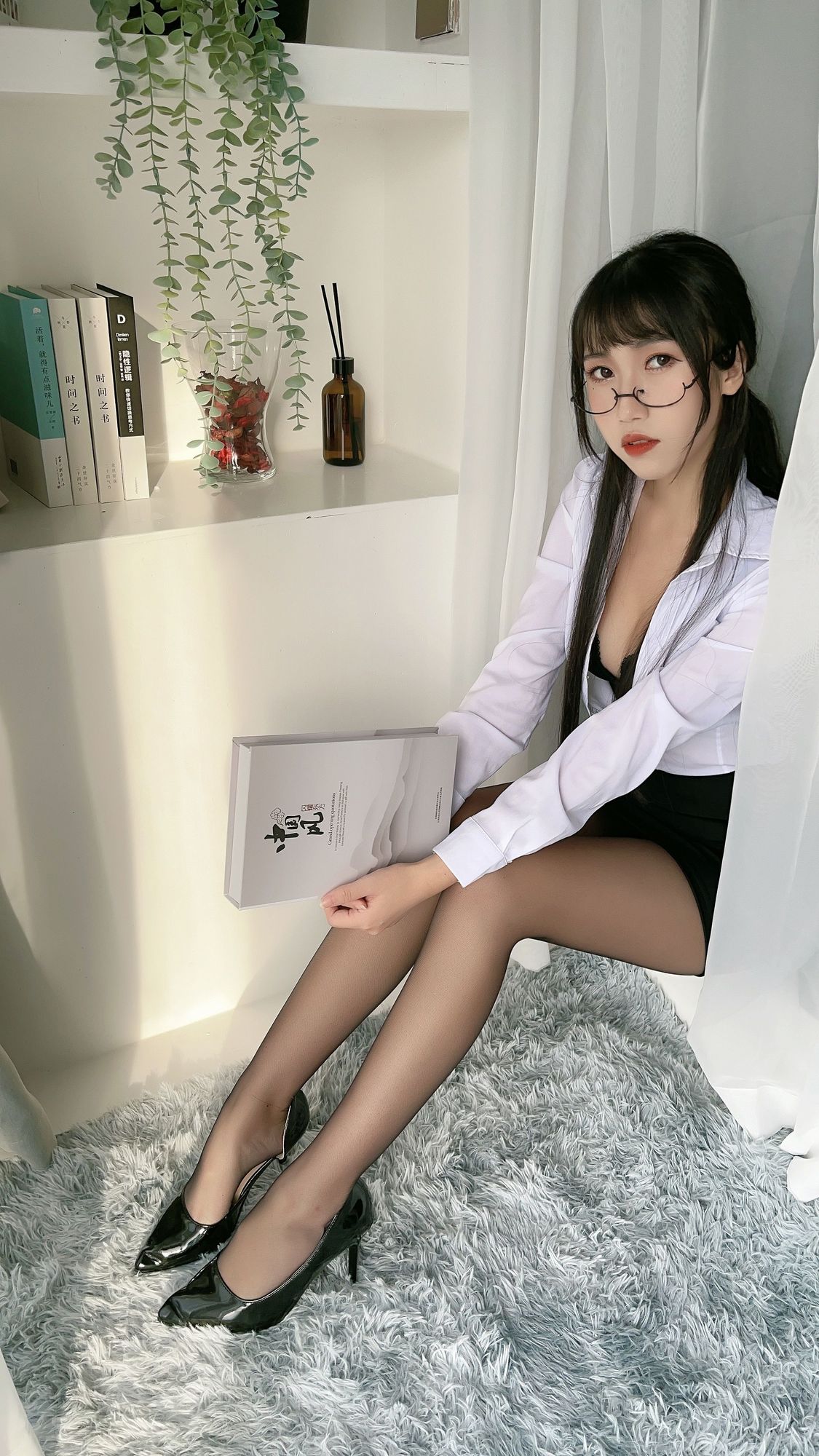 图片[6]-No.075 – 黑丝包臀OL [24P 5V]-coswz-cos王者