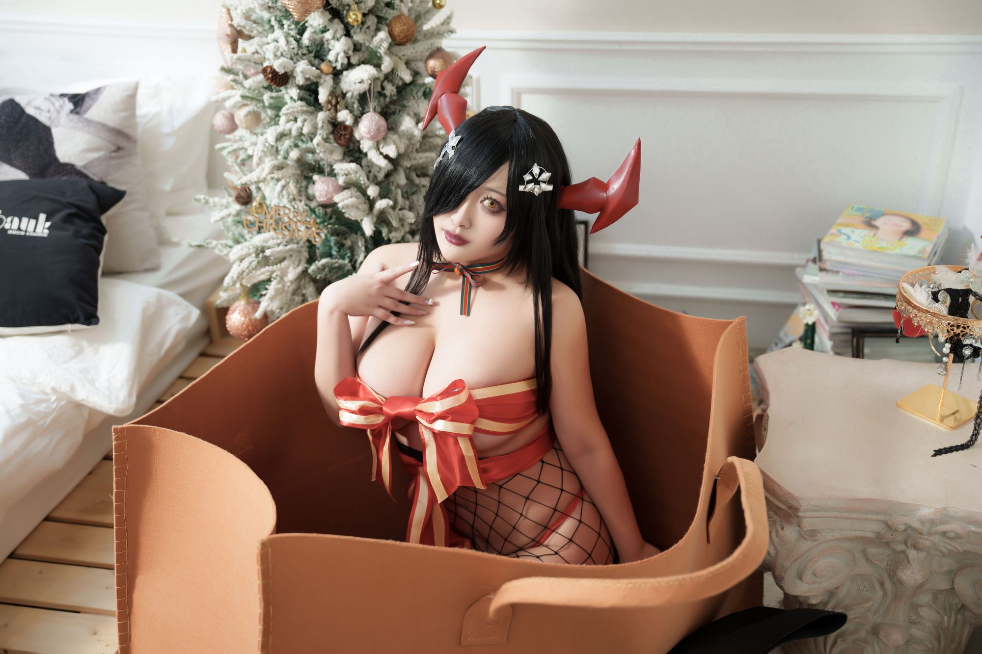 图片[2]-No.077 – 碧蓝航线 腓特烈大帝 情人节 [69P]-coswz-cos王者