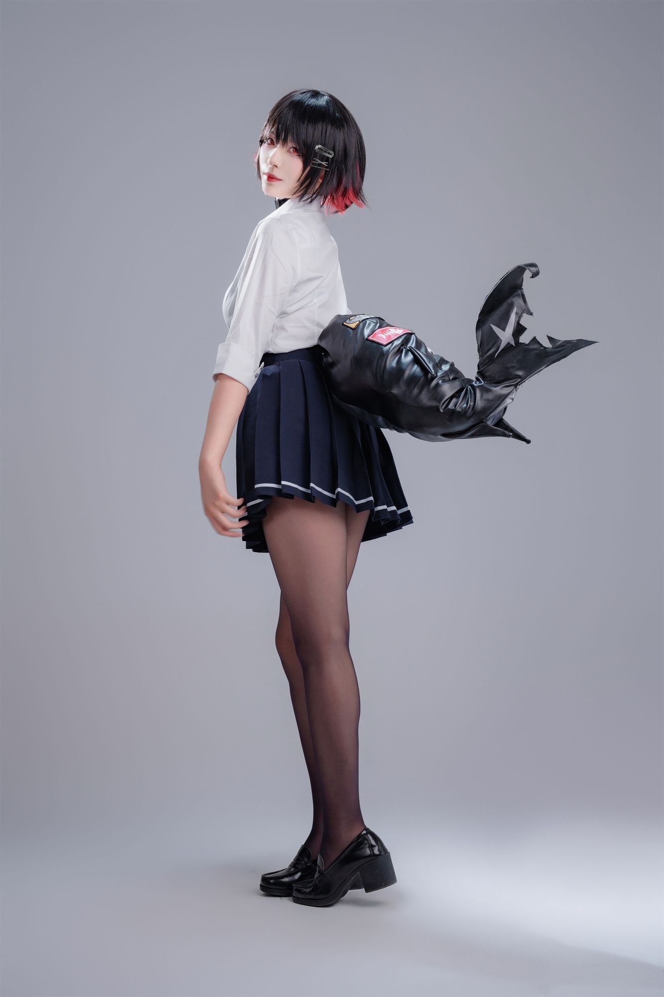 图片[2]-No.082 – 鲨鱼妹JK [100P 1V]-coswz-cos王者