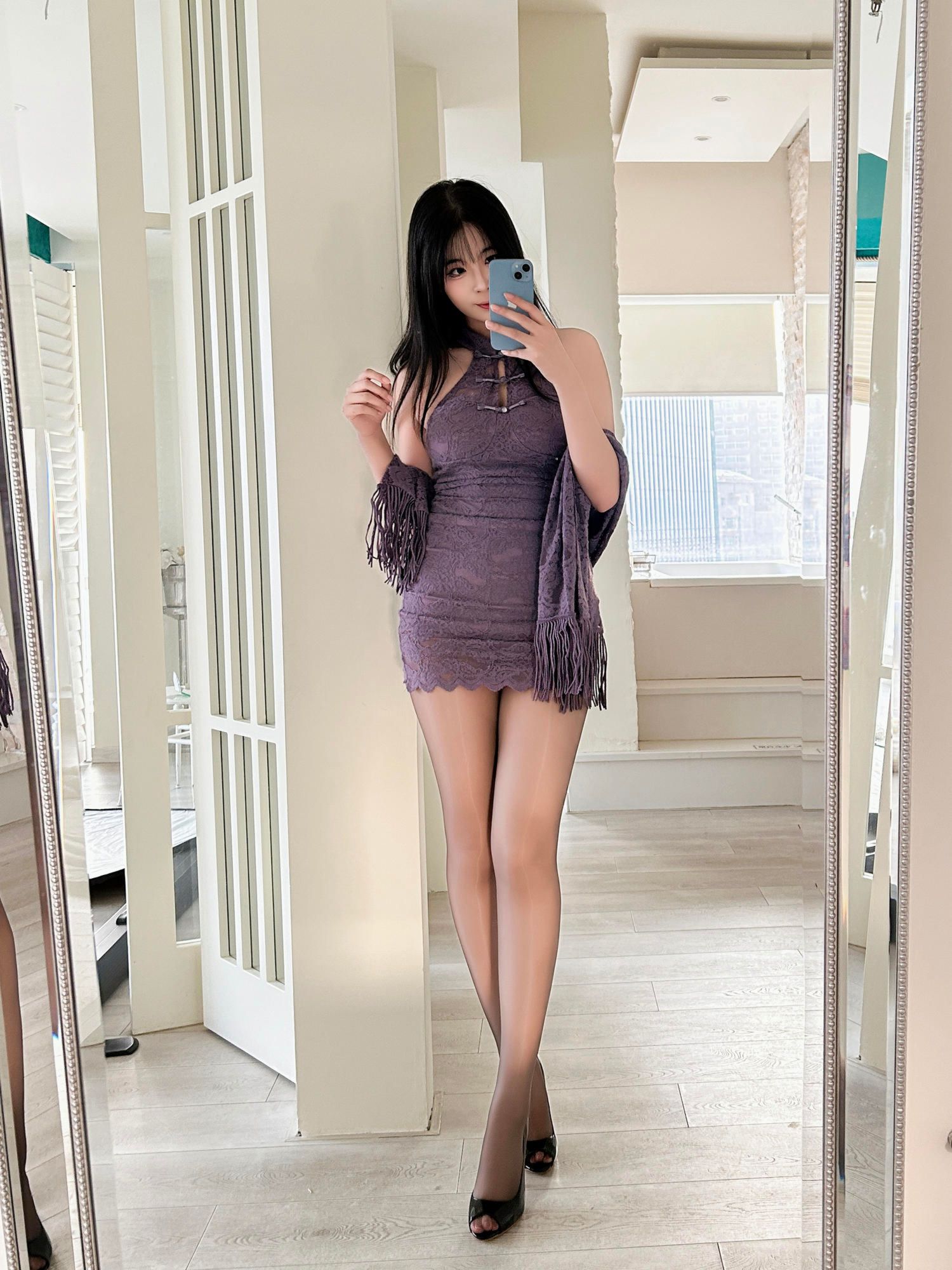 图片[7]-No.084 – 紫色旗袍 [140P]-coswz-cos王者