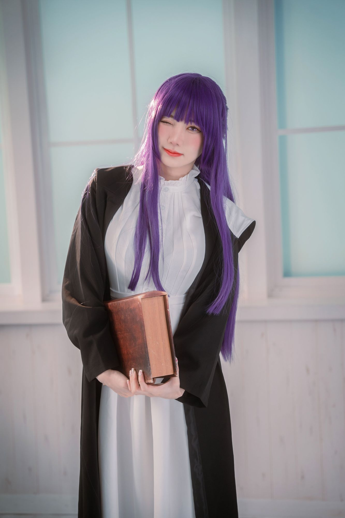 图片[2]-No.089 – Fern Black Lingerie [61P]-coswz-cos王者