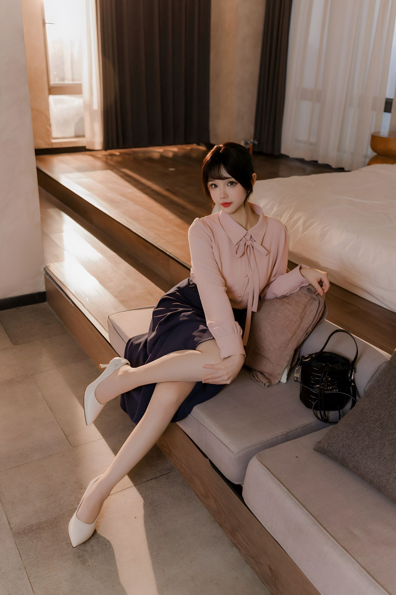 图片[4]-No.089 – 肉丝通勤OL [71P 1V]-coswz-cos王者