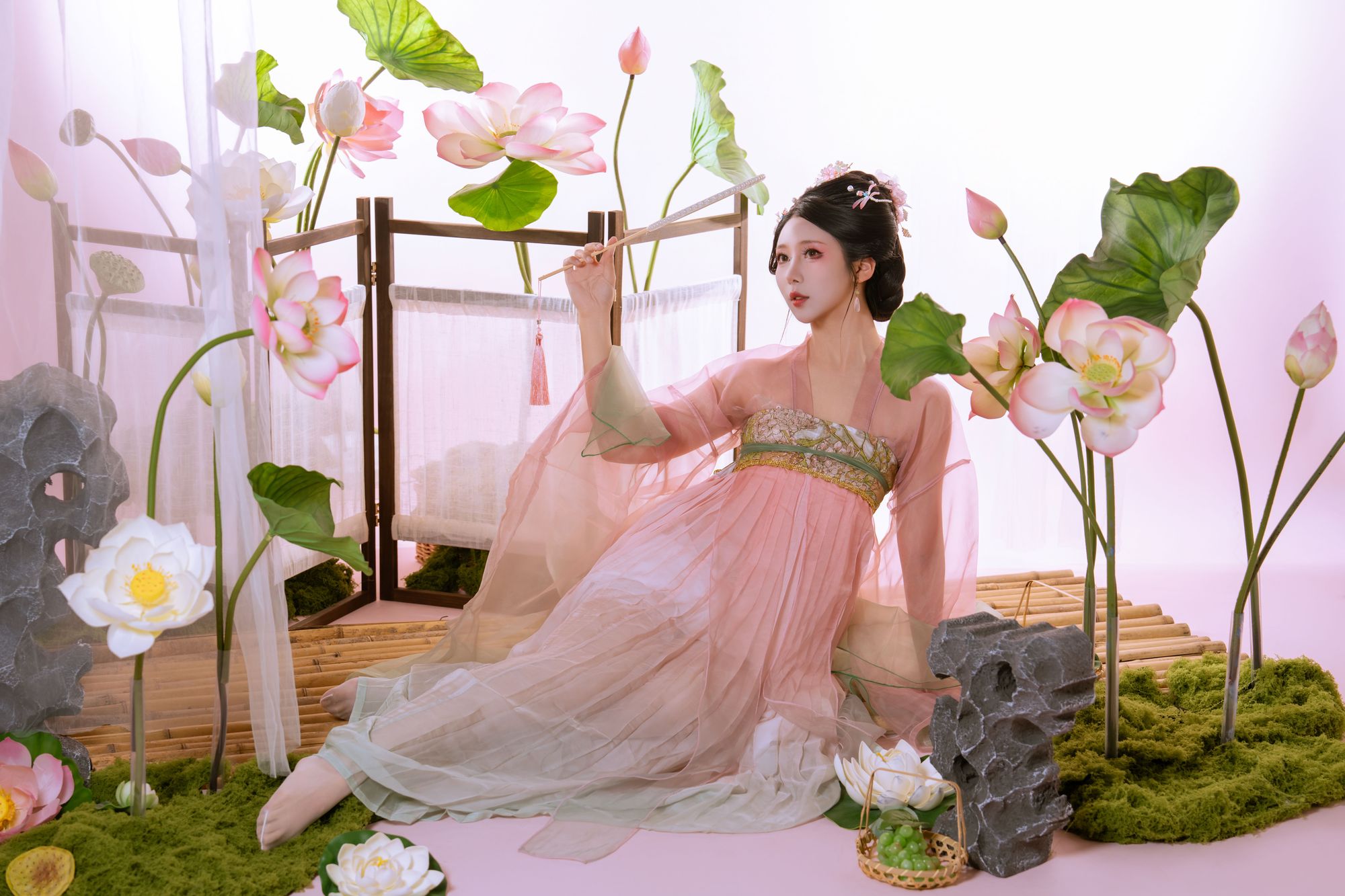 图片[3]-No.117 – 采莲 [90P]-coswz-cos王者