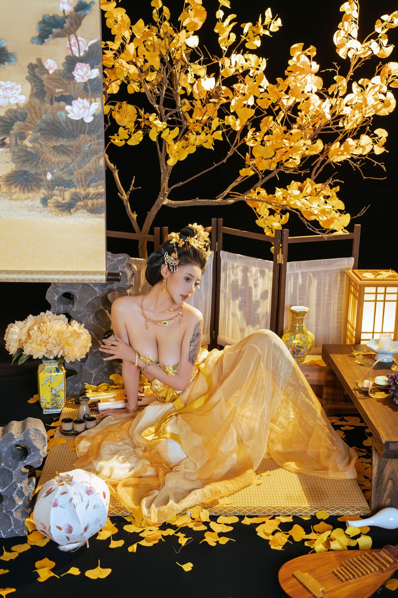 图片[3]-No.124 – 金笺寄月 [90P]-coswz-cos王者