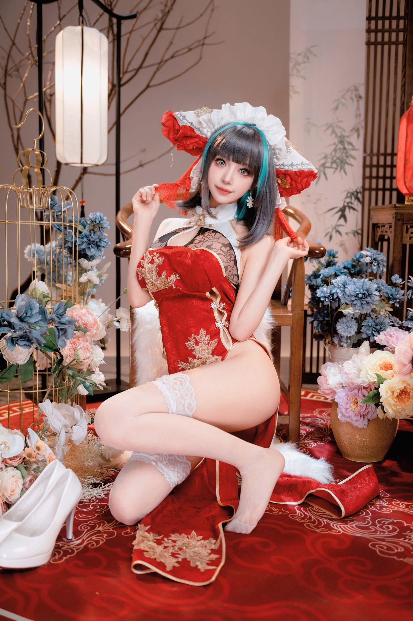 图片[2]-No.125 – 碧蓝航线 新年柴郡 [16P]-coswz-cos王者