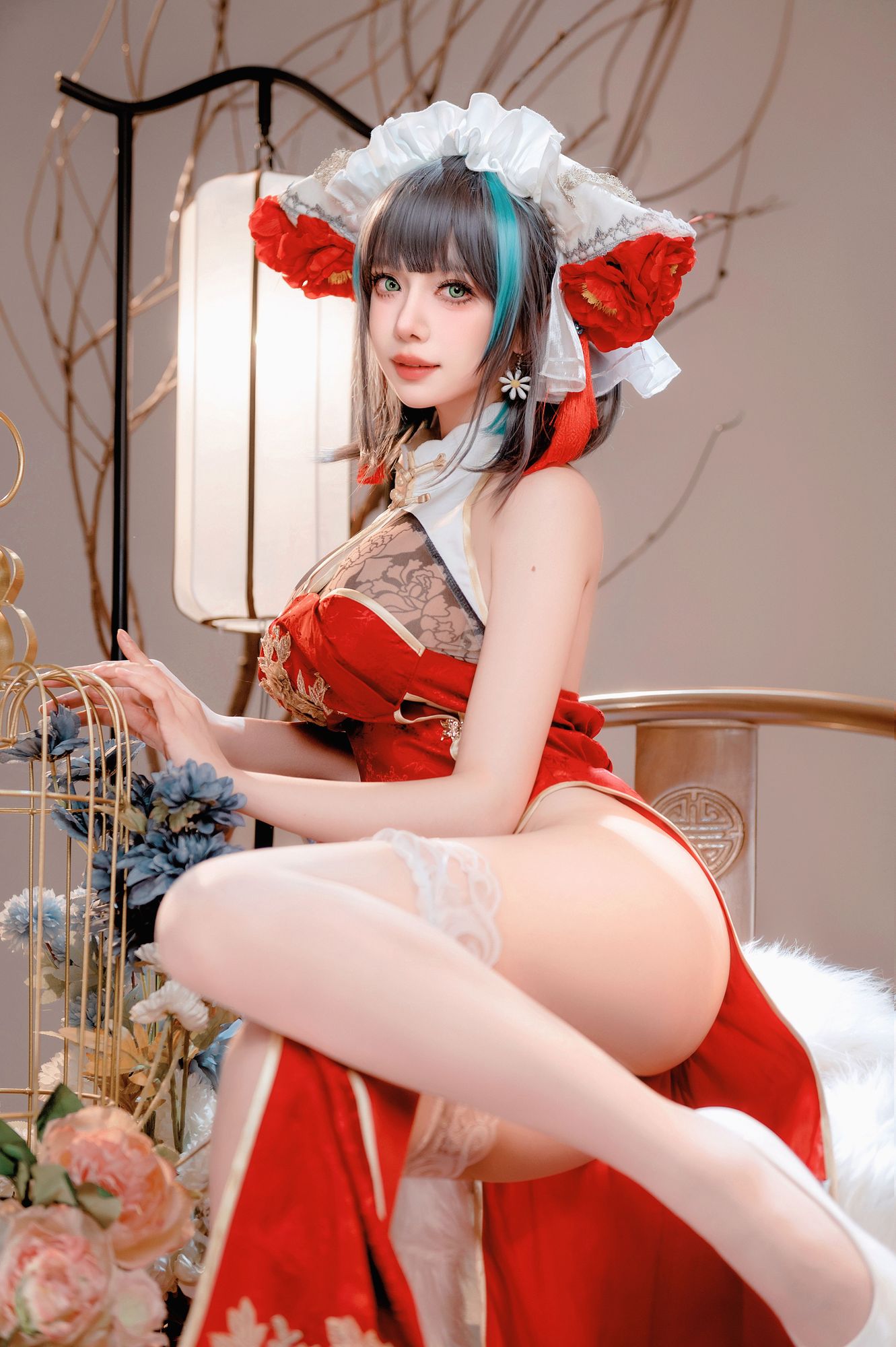 图片[4]-No.125 – 碧蓝航线 新年柴郡 [16P]-coswz-cos王者