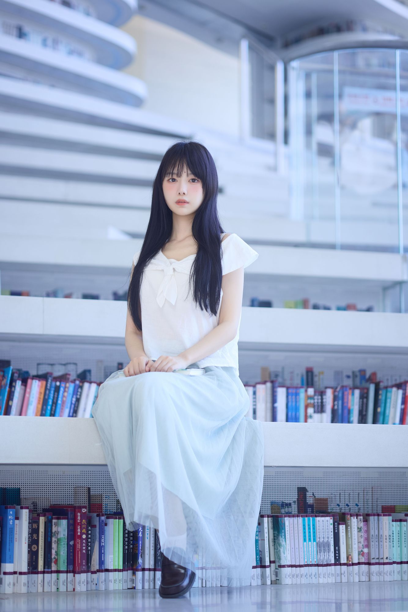 No.126 - 图书馆 [16P]-coswz-cos王者
