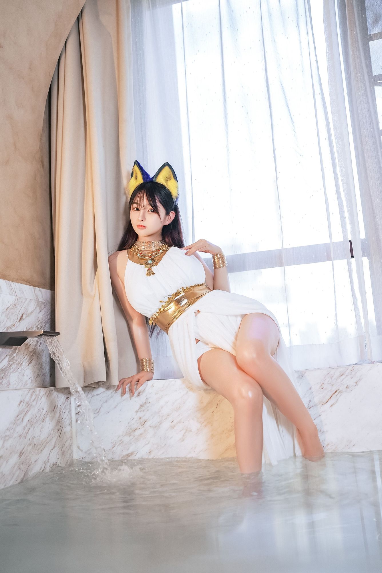 图片[2]-No.157 – 白色猫娘 [132P]-coswz-cos王者