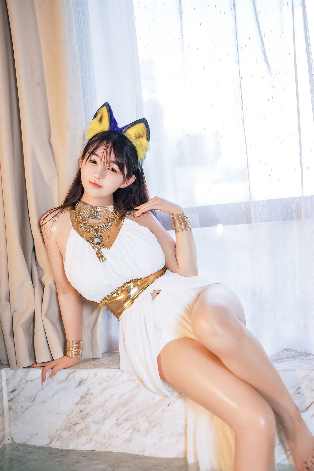 图片[10]-No.157 – 白色猫娘 [132P]-coswz-cos王者