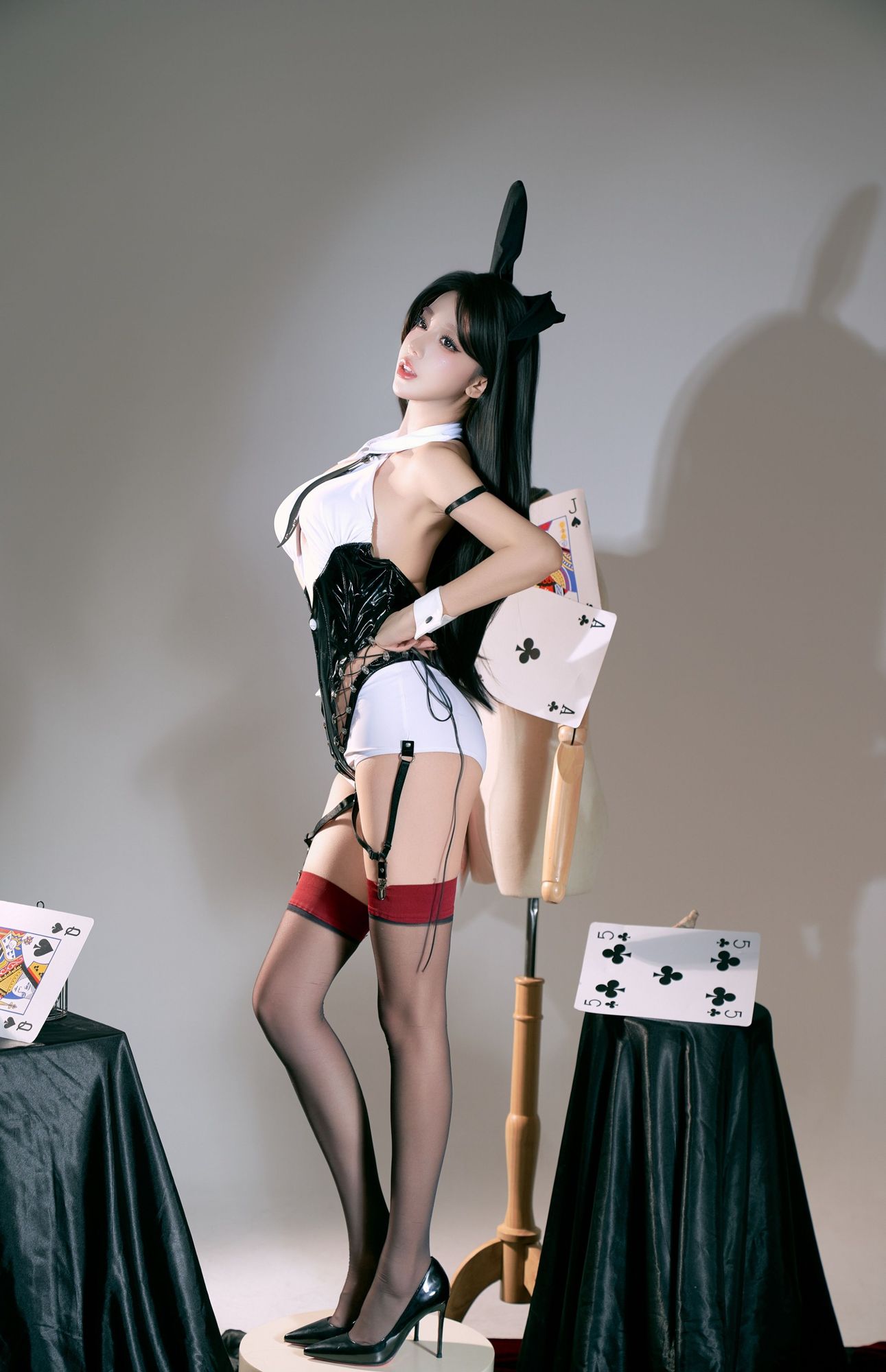 图片[3]-No.160 – 卡牌兔女郎 [49P]-coswz-cos王者