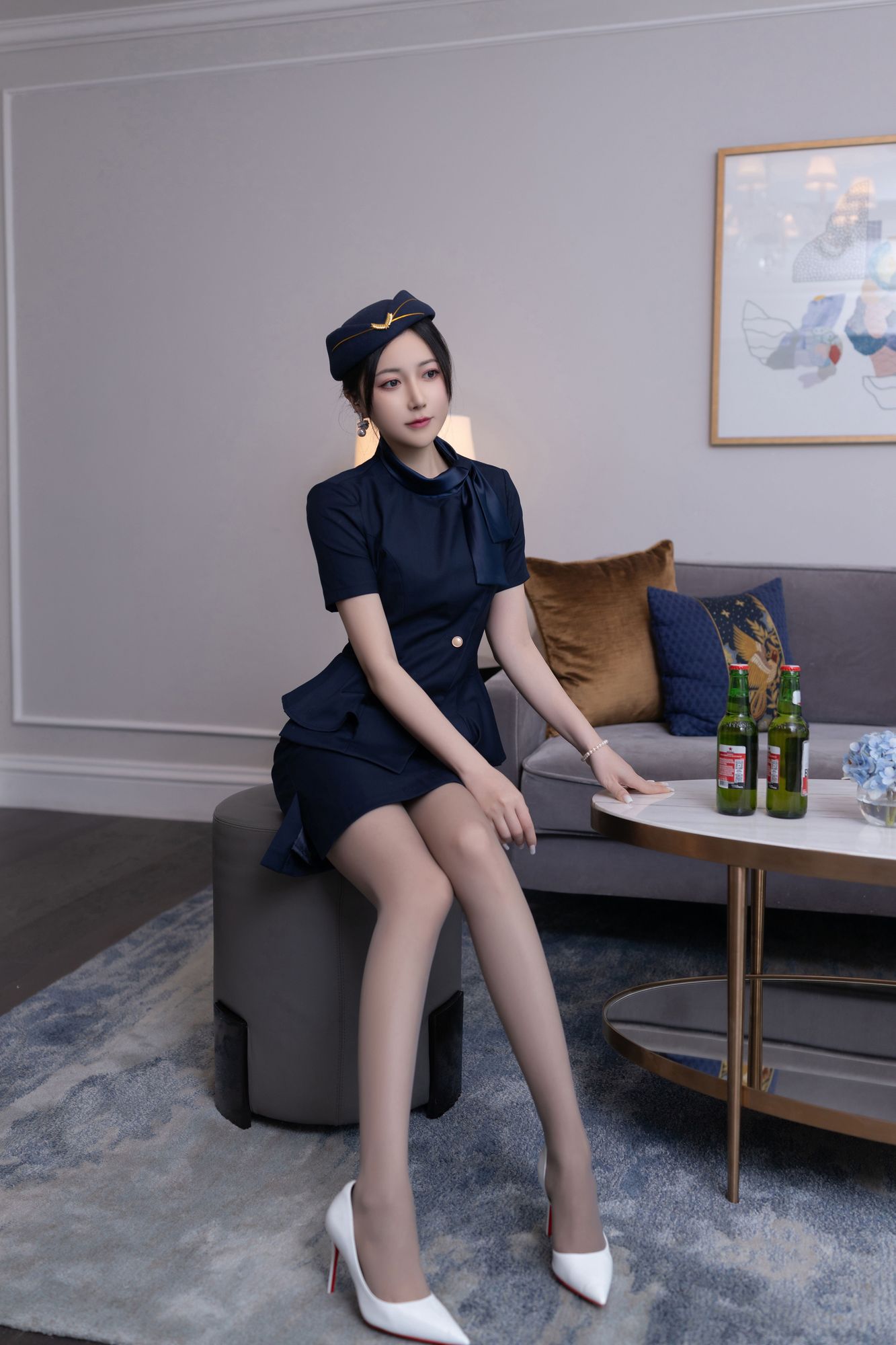 图片[8]-No.182 – 空姐制服 [120P]-coswz-cos王者
