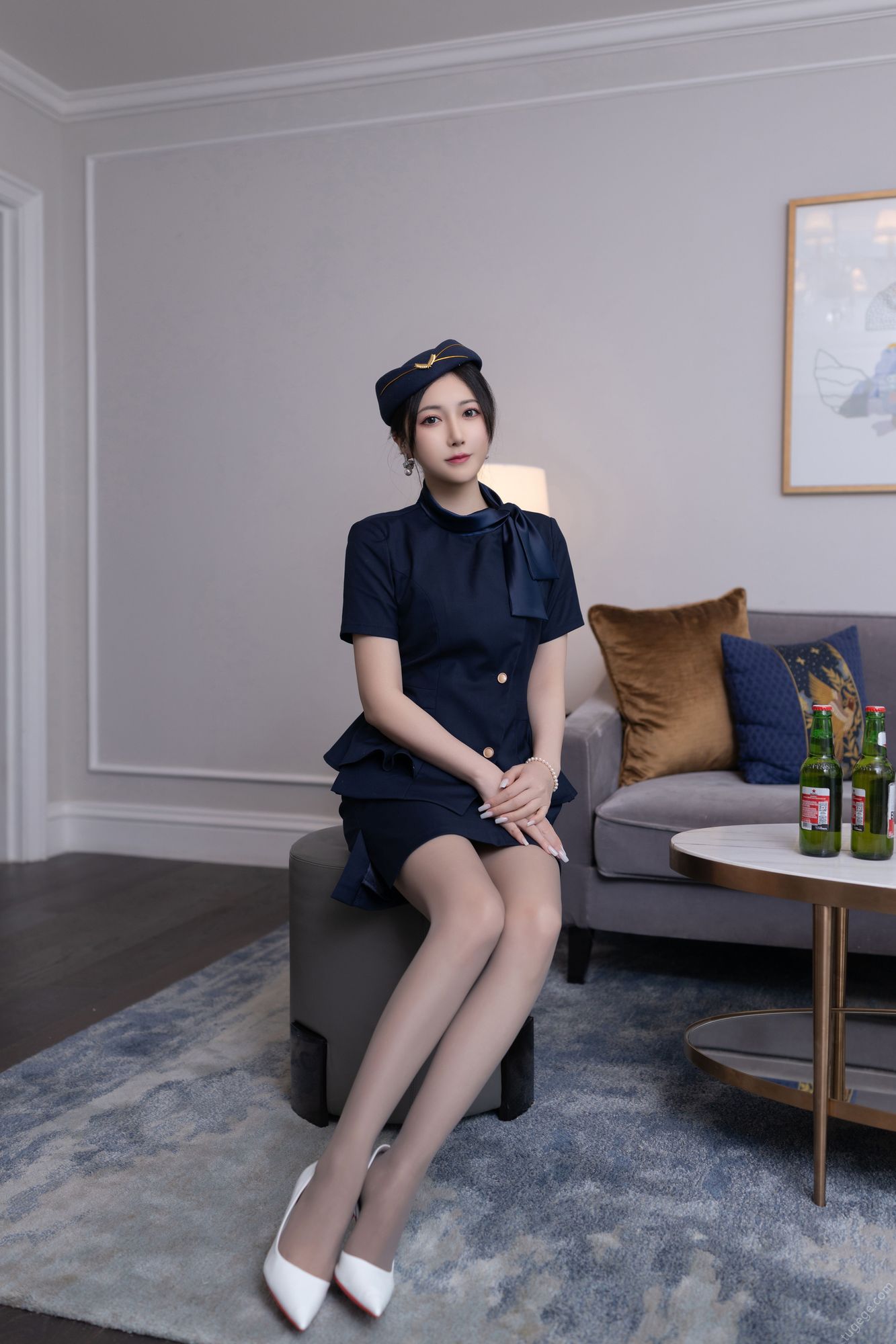 图片[7]-No.182 – 空姐制服 [120P]-coswz-cos王者