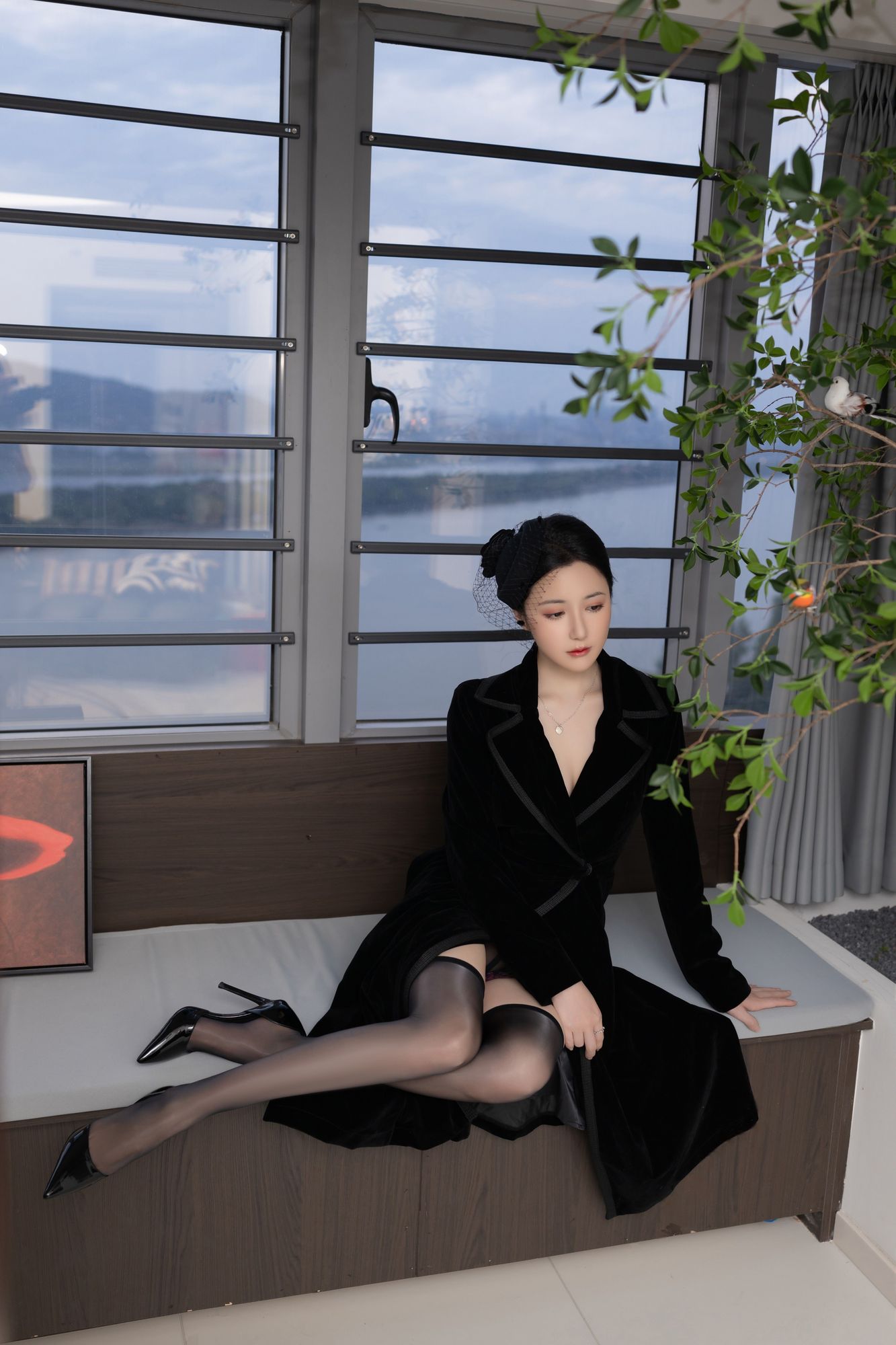 图片[7]-No.194 – 未亡人 [120P]-coswz-cos王者