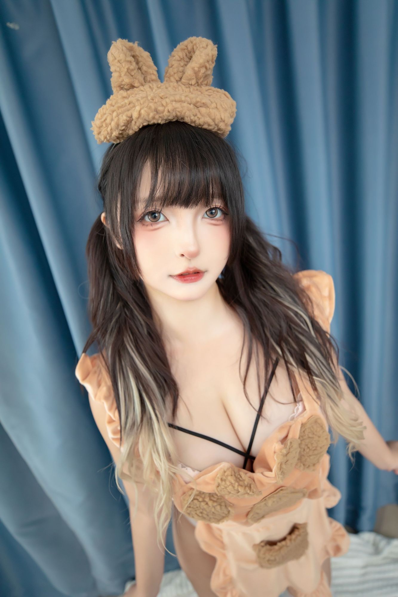 No.213 - 白丝小熊 [75P 2V]-coswz-cos王者