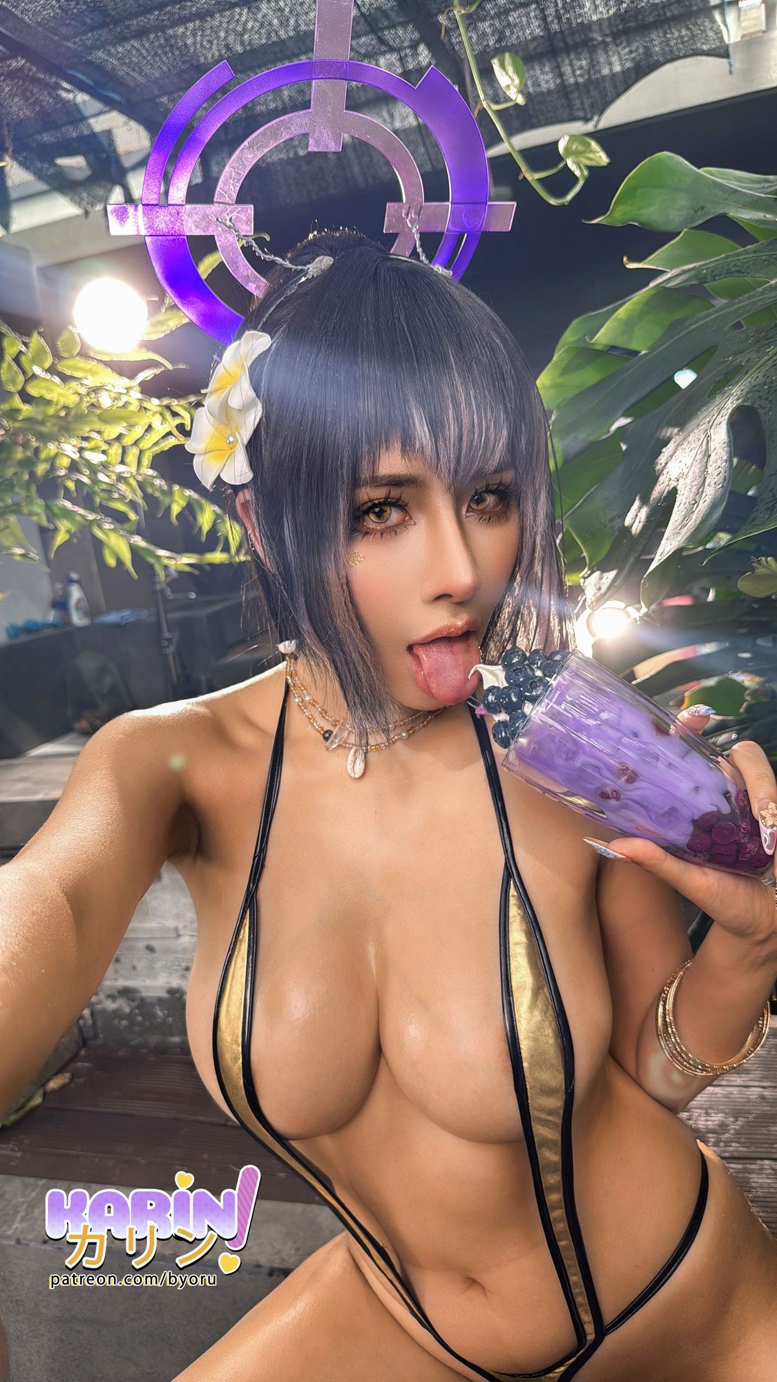 图片[11]-No.243 – Karin Blue heat [69P 22V]-coswz-cos王者