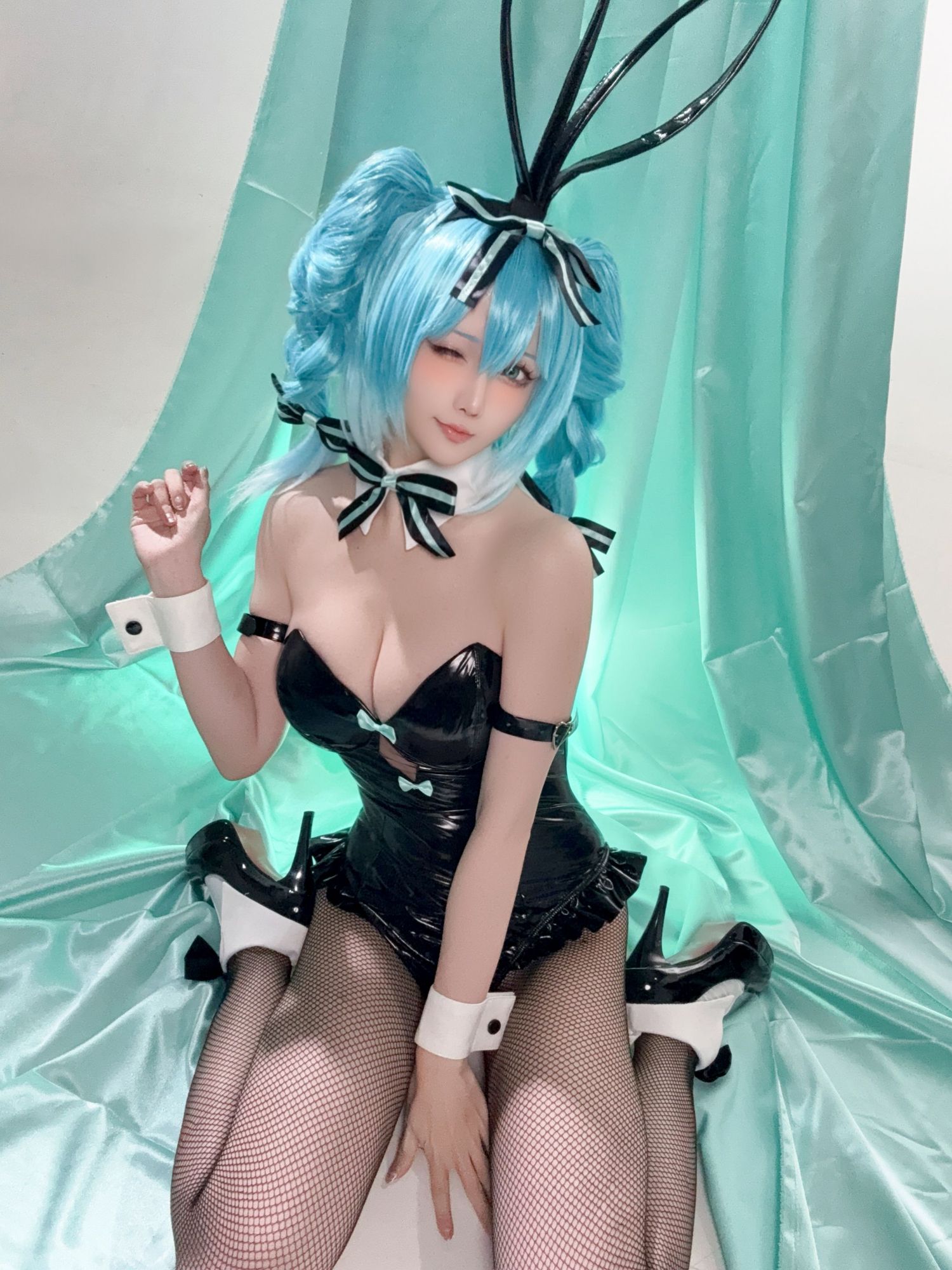 图片[7]-No.266 – 2025年05月计划C 初音未来 兔女郎 [44P 1V]-coswz-cos王者