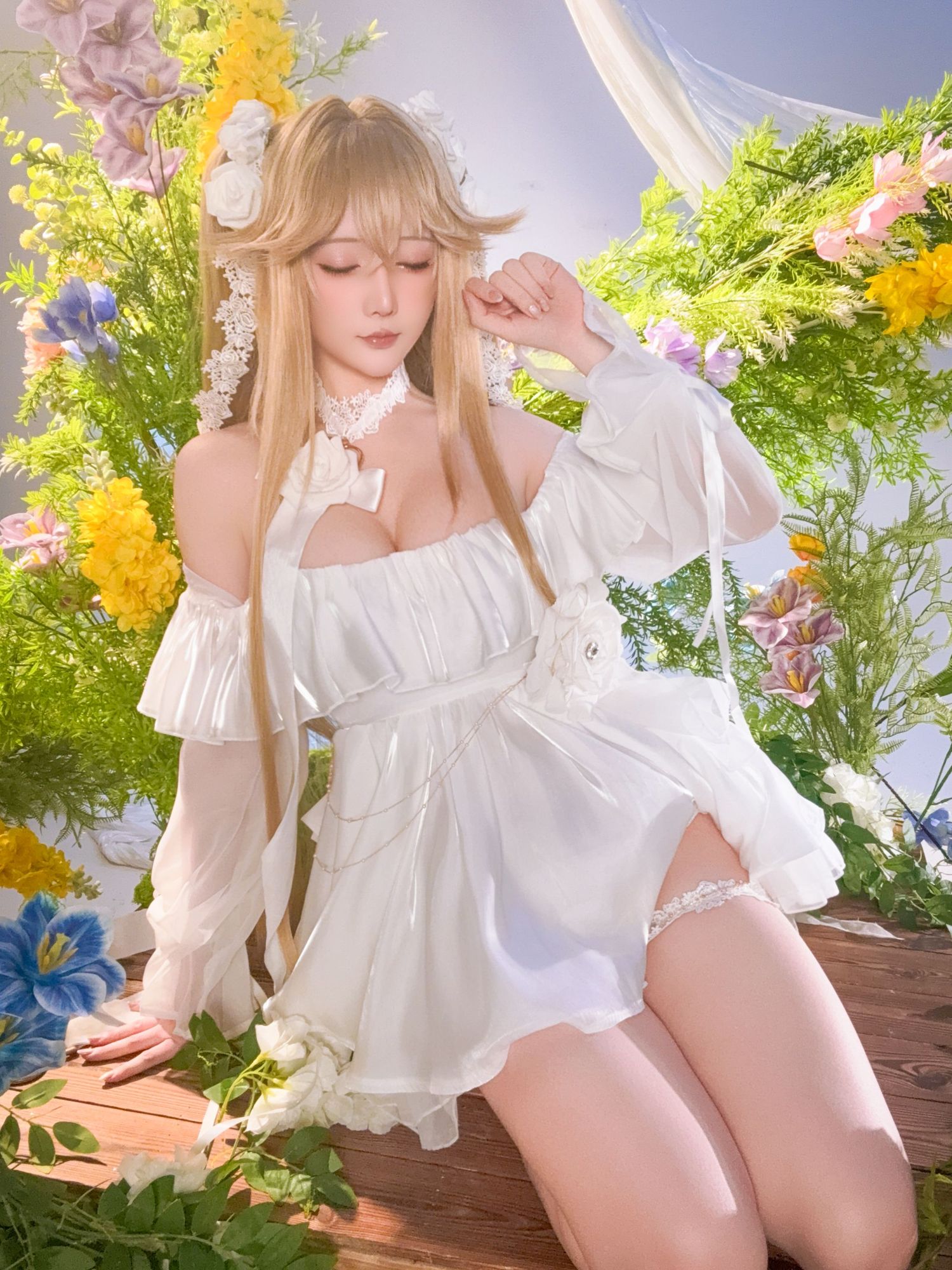 图片[5]-No.272 – 2025年06月计划B 碧蓝航线 安克雷奇礼服 [49P 1V]-coswz-cos王者