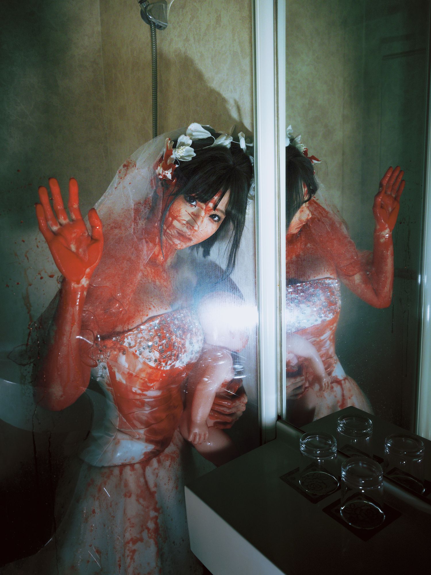 No.318 - 2024年会员 血婚纱 [11P]-coswz-cos王者