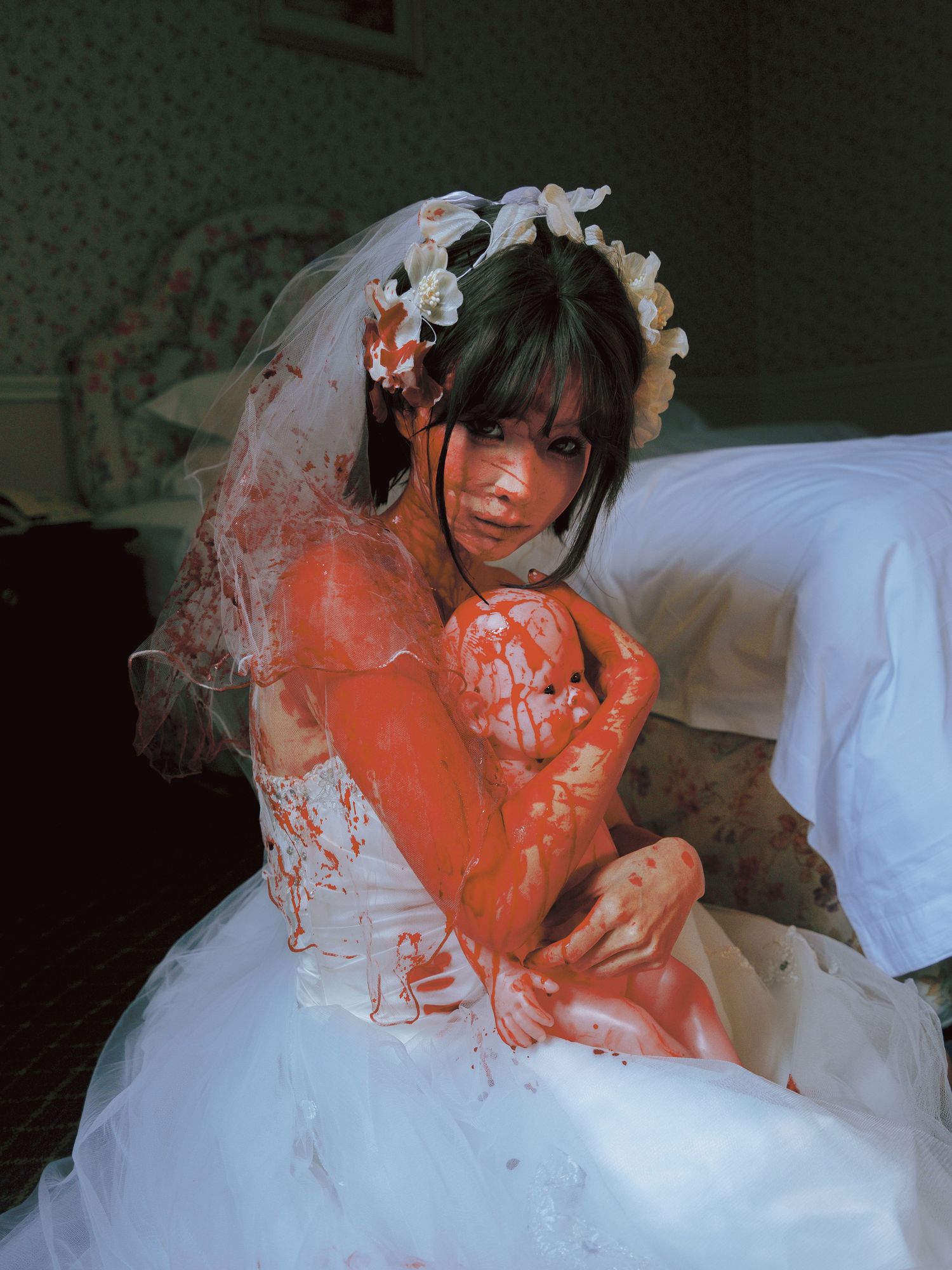 图片[2]-No.318 – 2024年会员 血婚纱 [11P]-coswz-cos王者