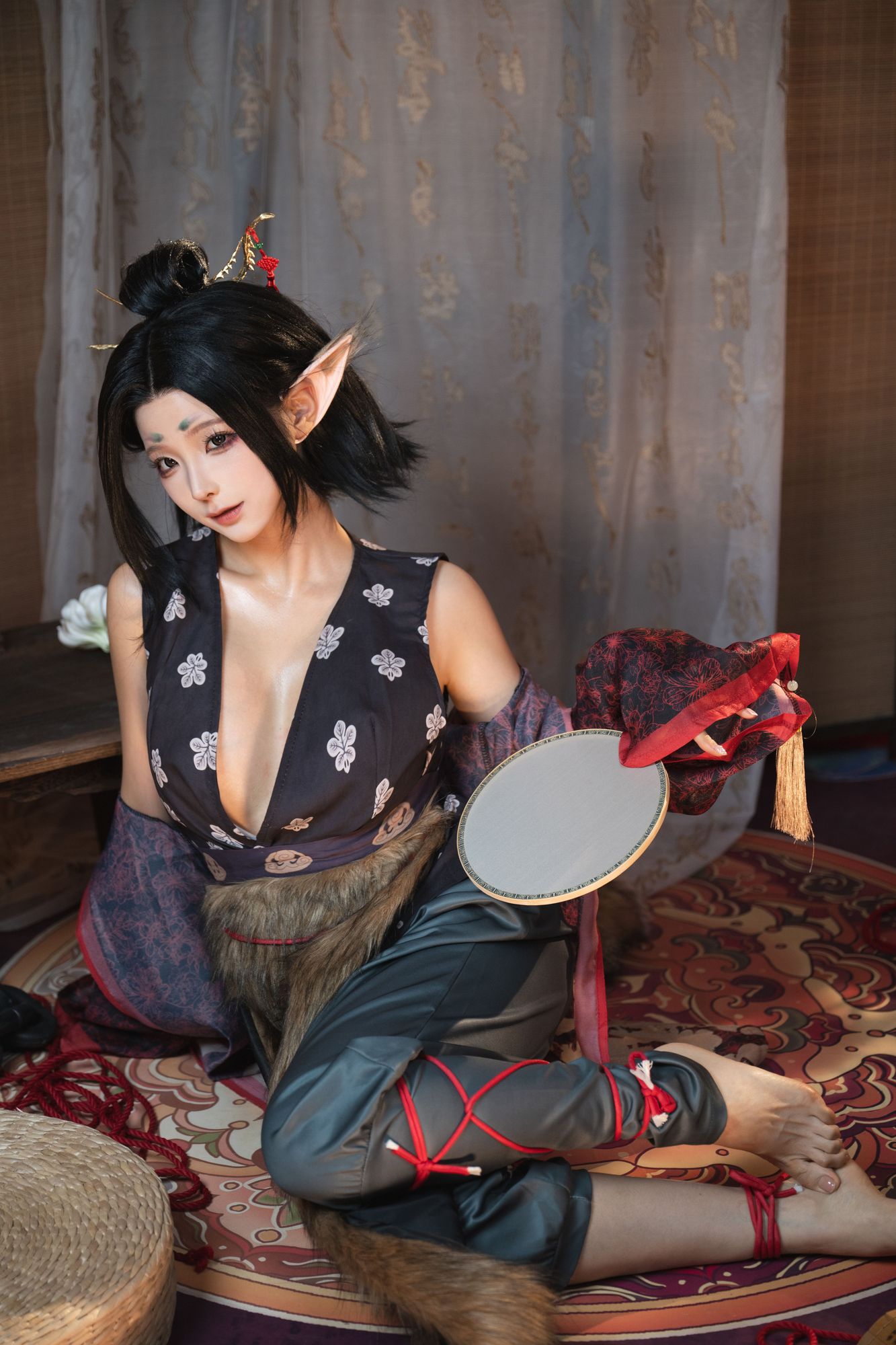 图片[3]-No.369 – 黑神话 萍萍 [144P]-coswz-cos王者