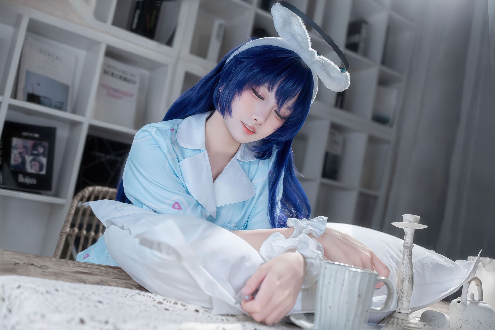 图片[3]-No.014 – 蔚蓝档案 早濑优香 睡衣 [35P]-coswz-cos王者