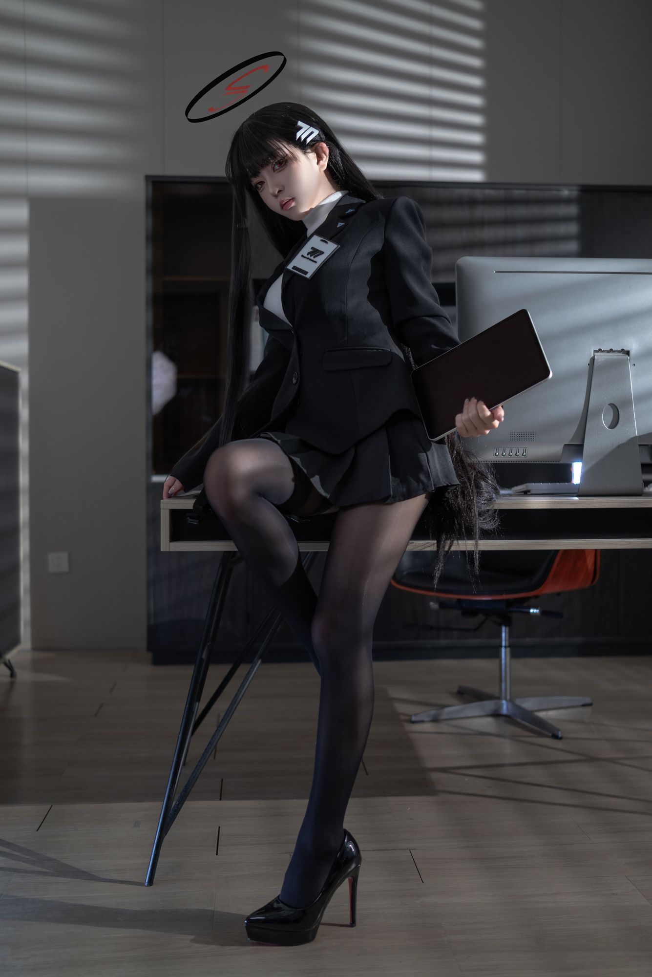 图片[3]-No.017 – 蔚蓝档案 调月莉音 [36P]-coswz-cos王者